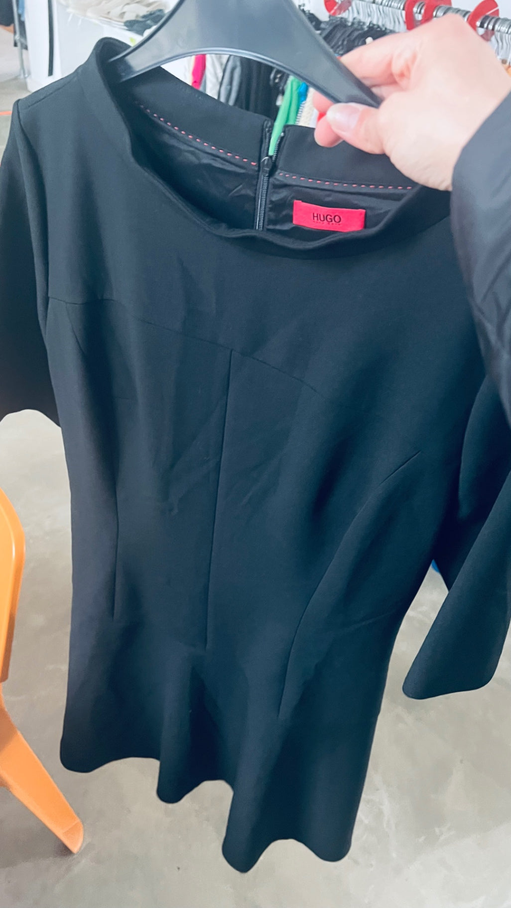 Hugo Boss Kleid Schwarz Gr.: M