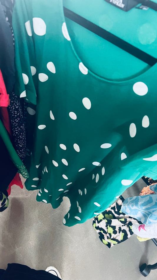 Ulla Popken Kleid Grün Gr.: XL