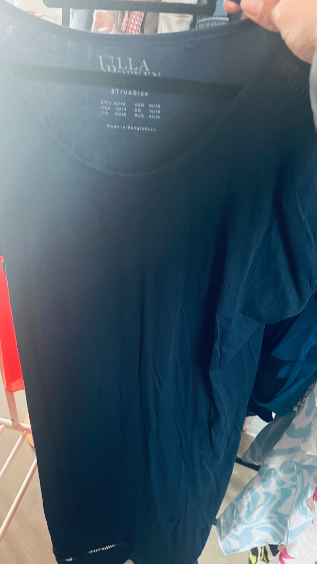 Ulla Popken Kleid Dunkelblau Gr.: XL