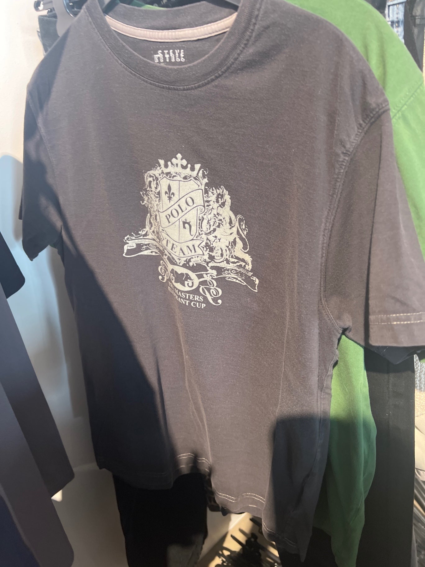 T-Shirt Dunkelgrau Gr.: M