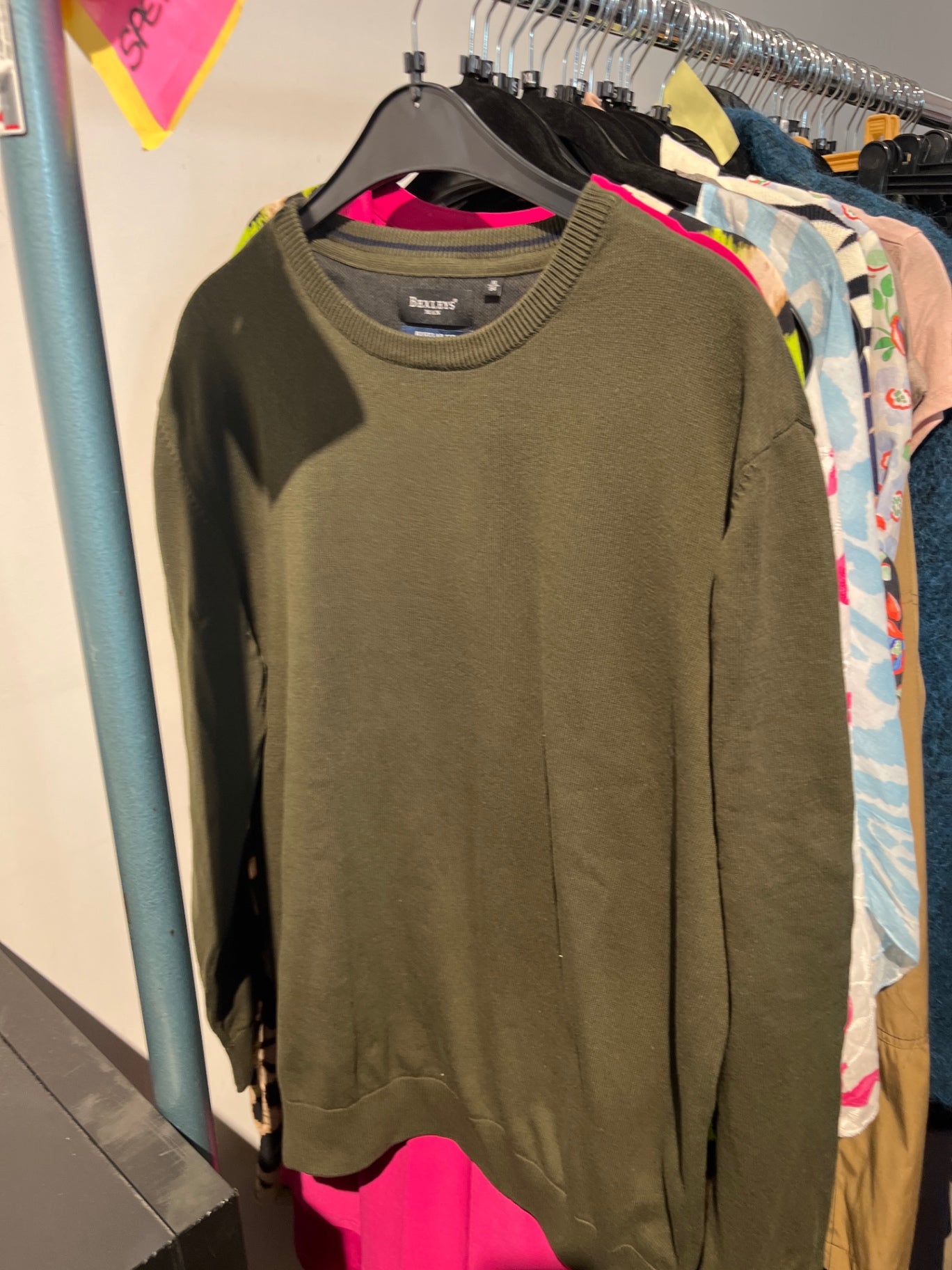 Bexley's Pullover Olivegrün Gr.: XL