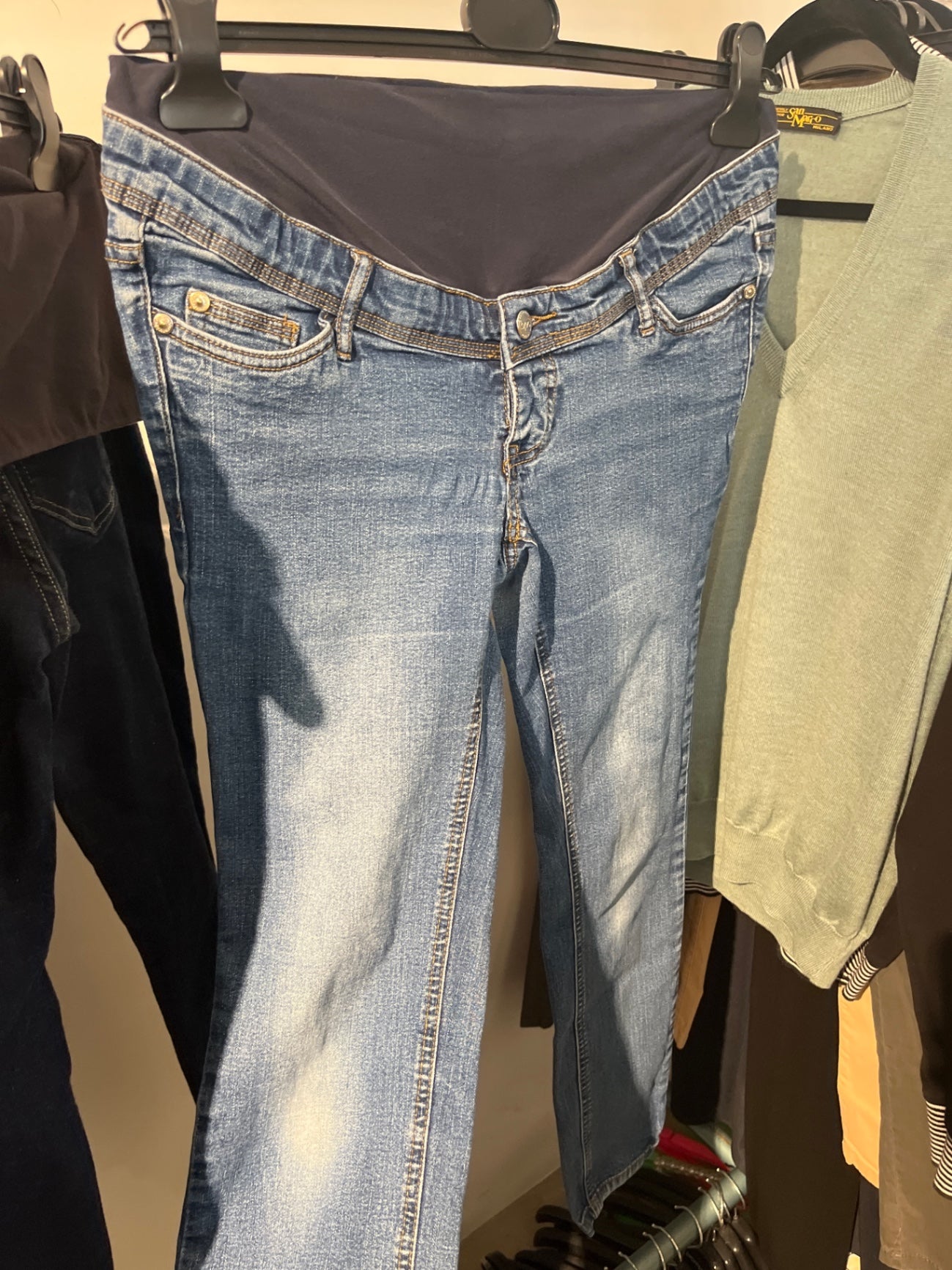 BPC Umstandsjeans Blau Gr.: M