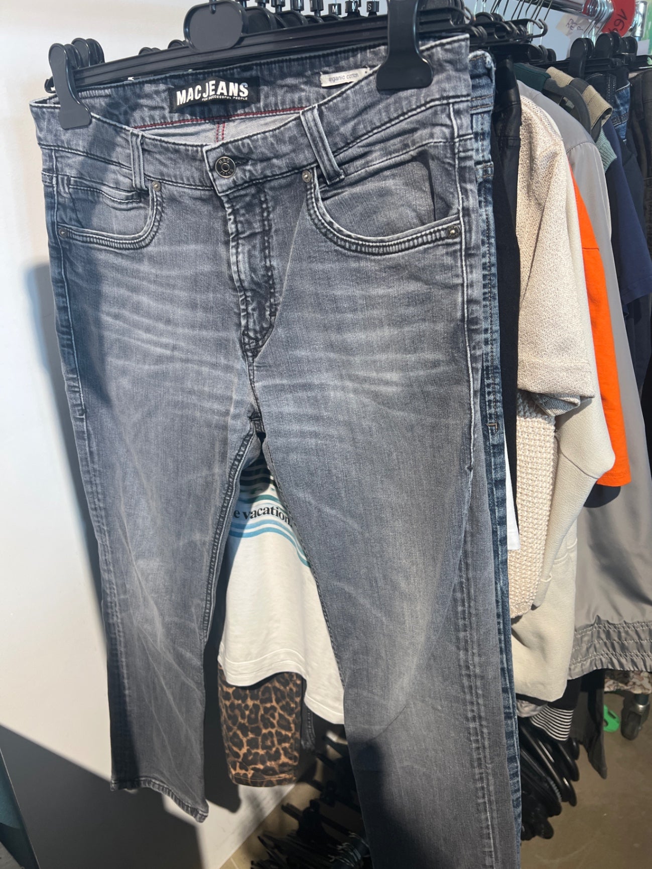 MAC JEANS Jeans Grau Gr.: 33