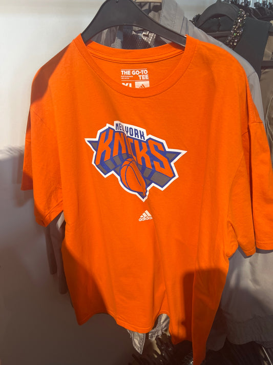 Adidas T-Shirt Orange Gr.: XL