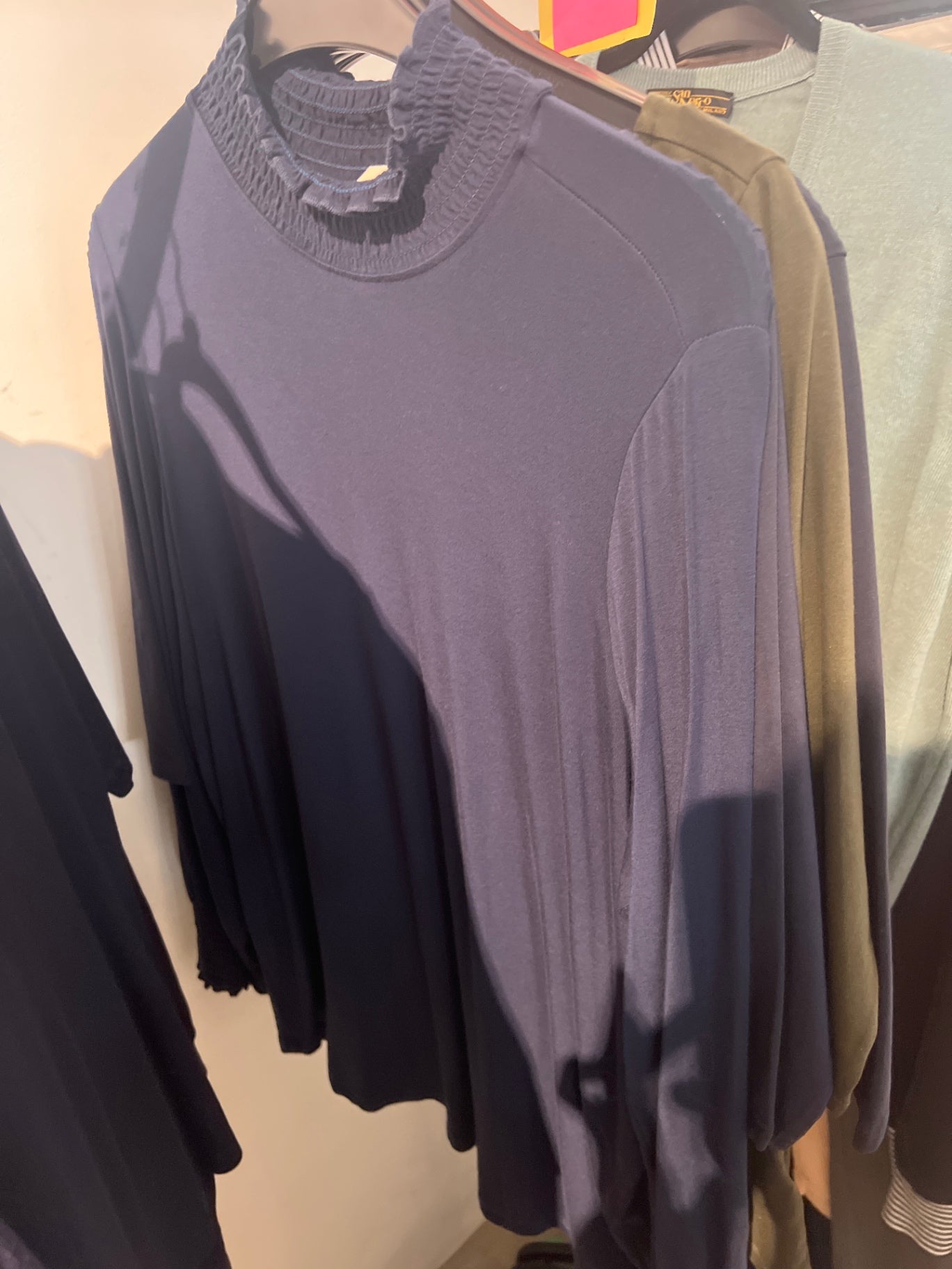 Tchibo Langarmshirt Dunkelblau Gr.: 46