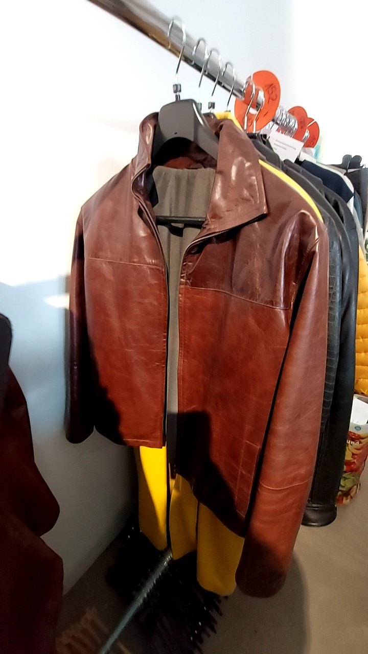 Lederjacke Braun Gr.: 50