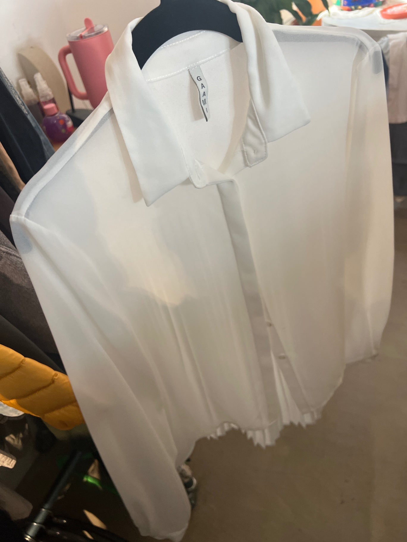 GAAMi Bluse Weiß Gr.: S