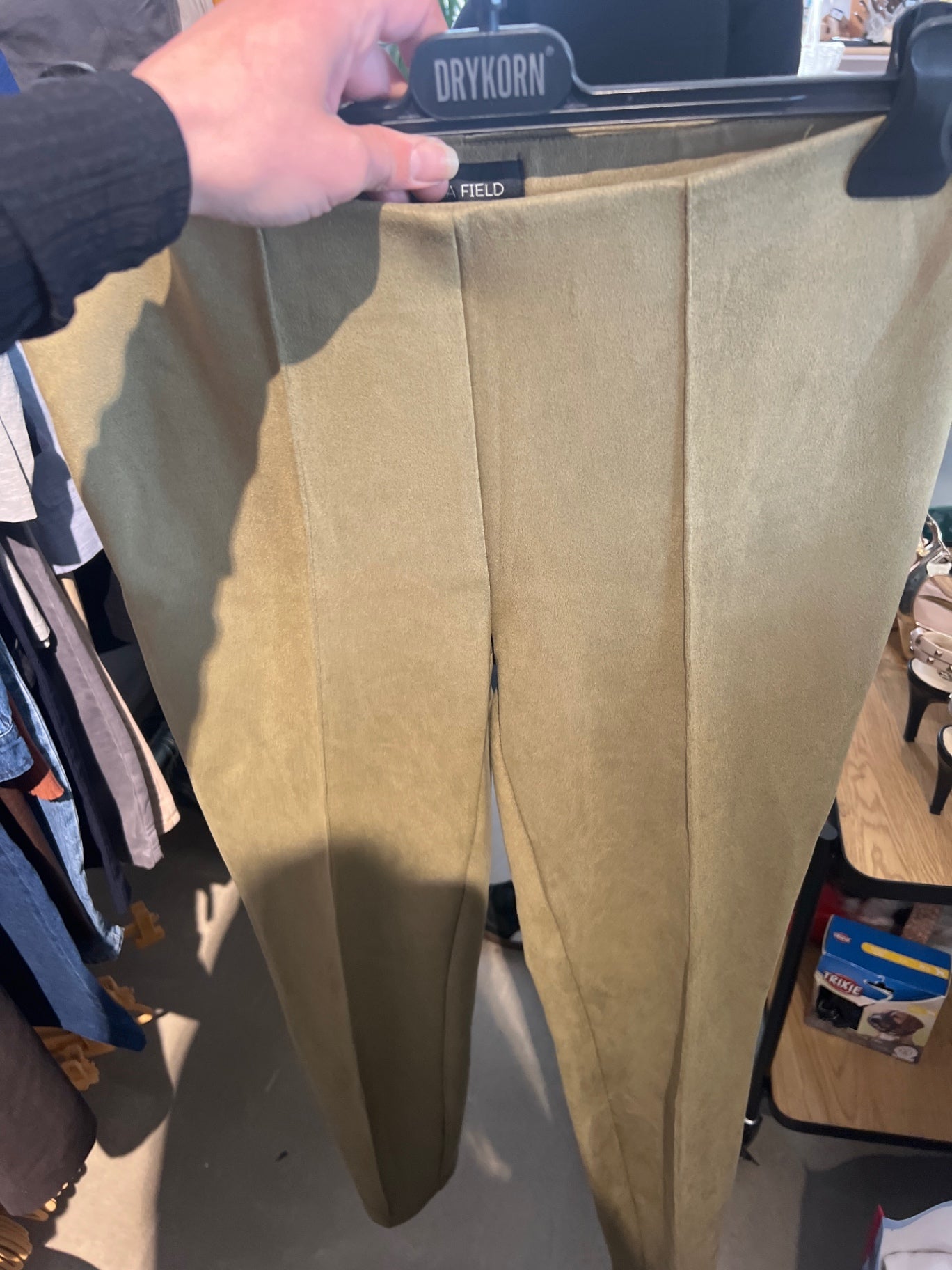 Anna Field Hose Grün Gr.: L