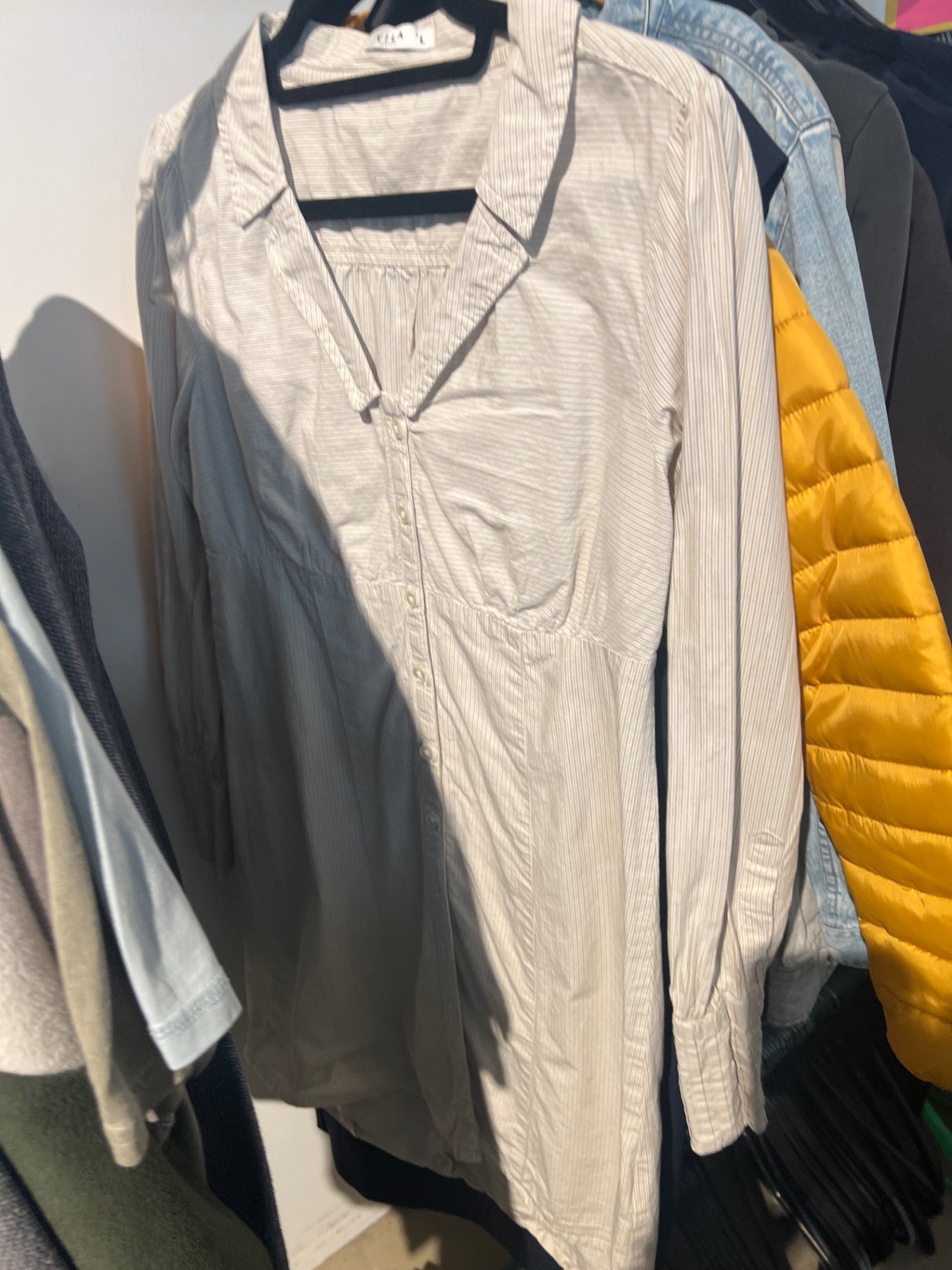 Vila Blusenkleid Beige Gr.: M / Gebrauchsspuren 