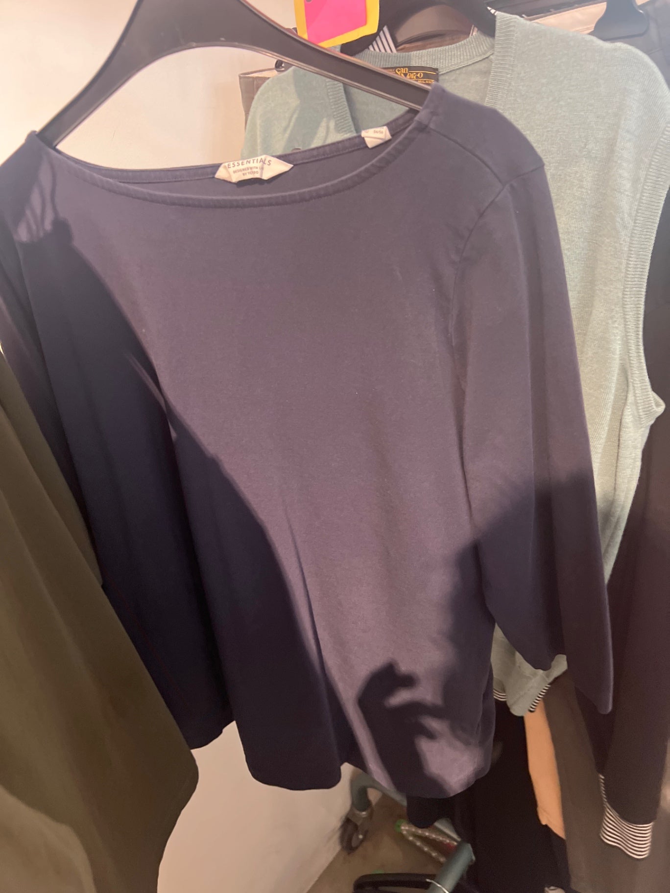 Tchibo Langarmshirt Dunkelblau Gr.: 48