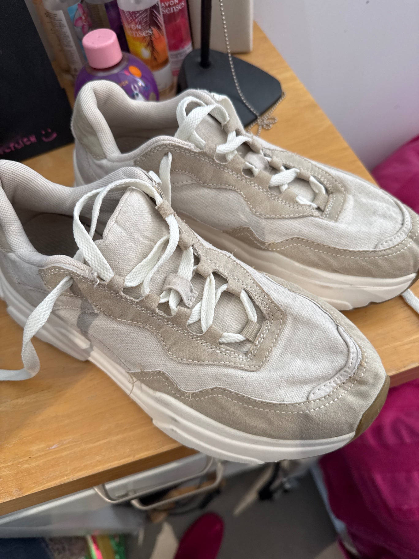 H&M Schuhe Beige / Creme Gr.: 40