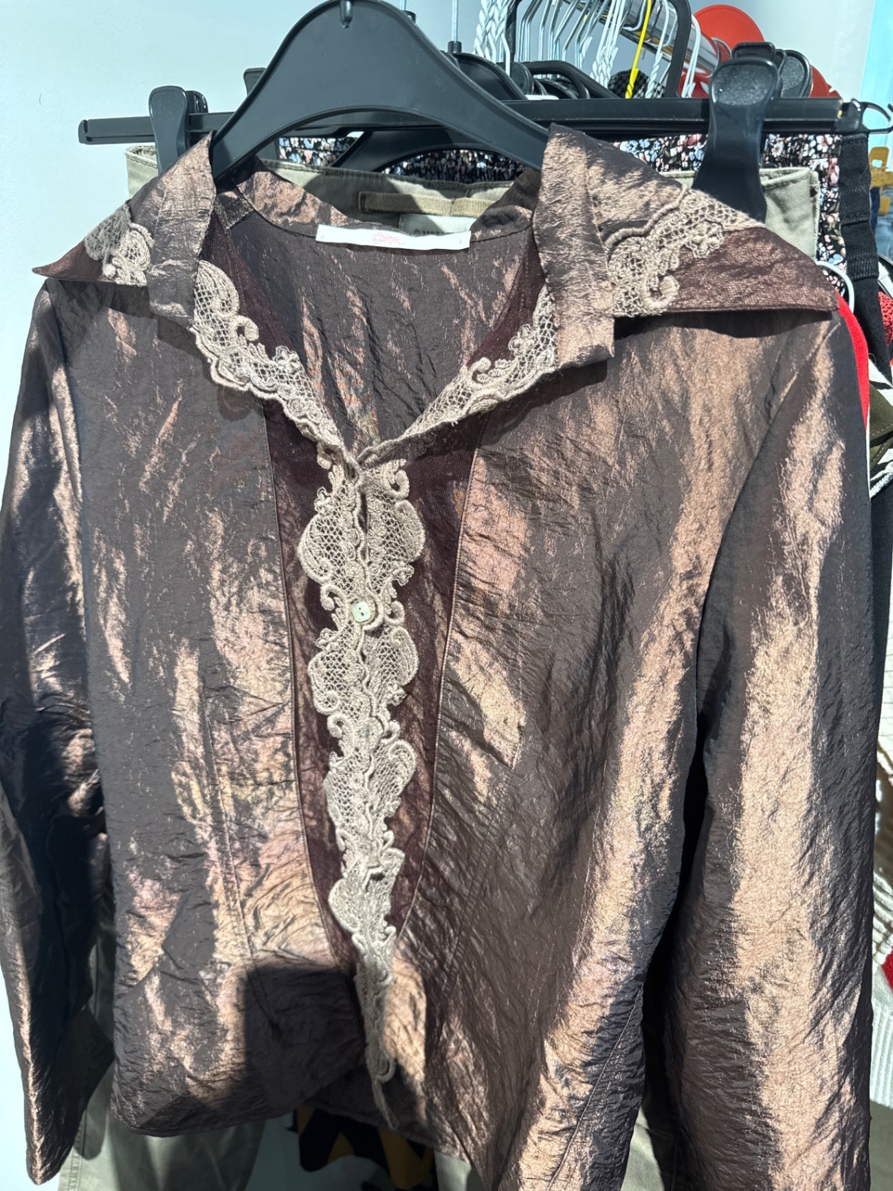 Bottega Bluse Bronze Gr.: M