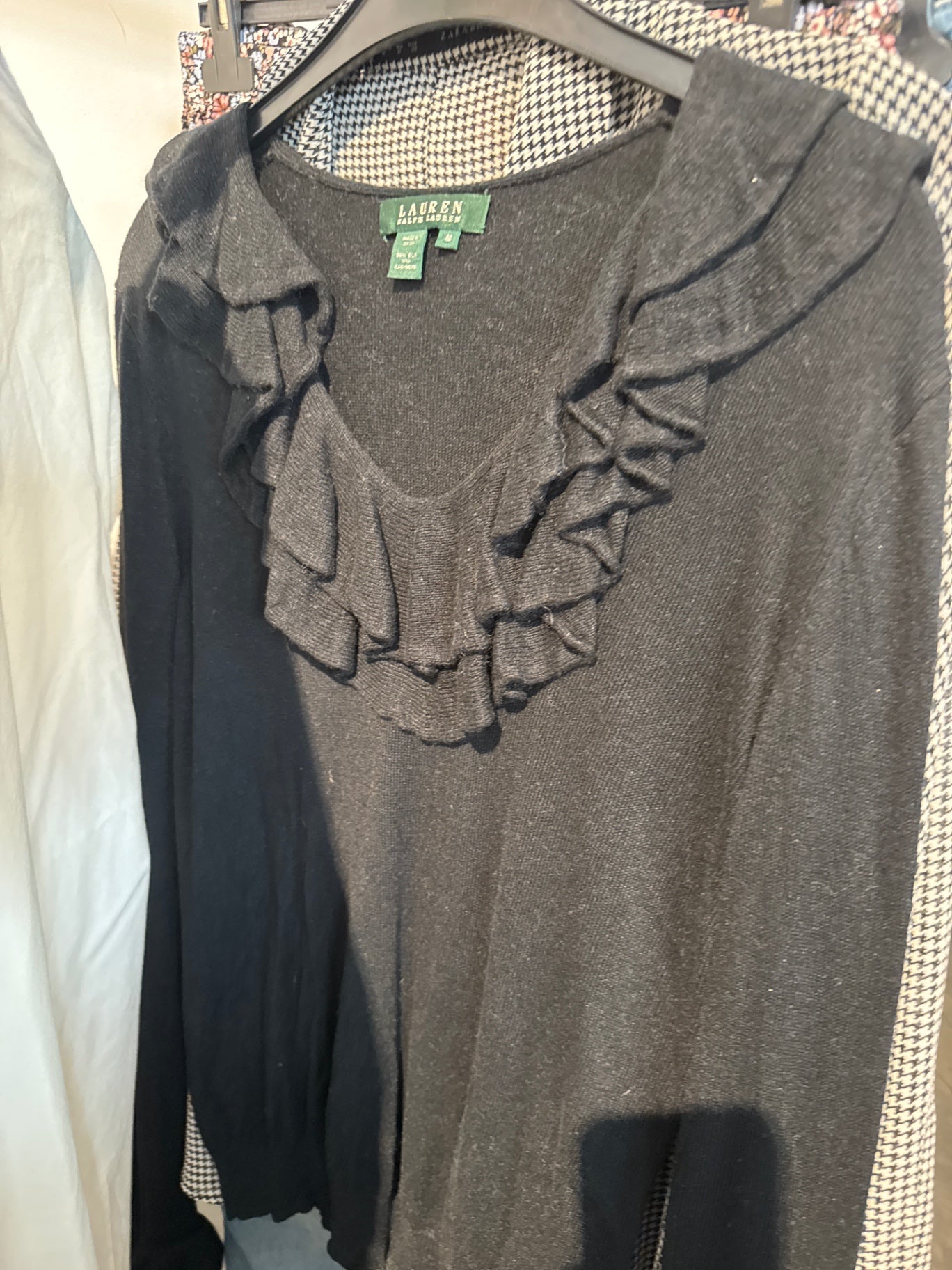 Ralph Lauren Pulli Schwarz Gr.: M