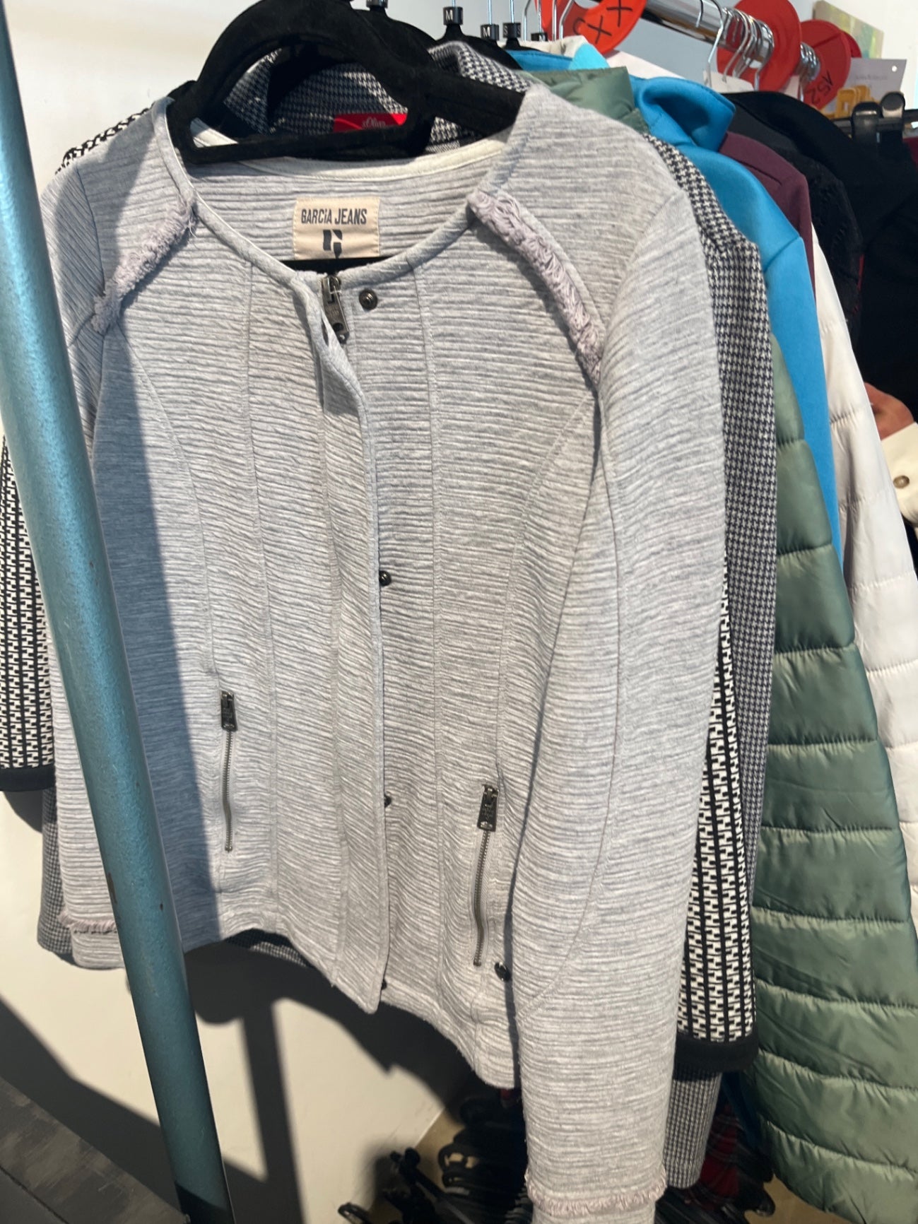 GARCIA JEANS Jacke Grau Gr.: S