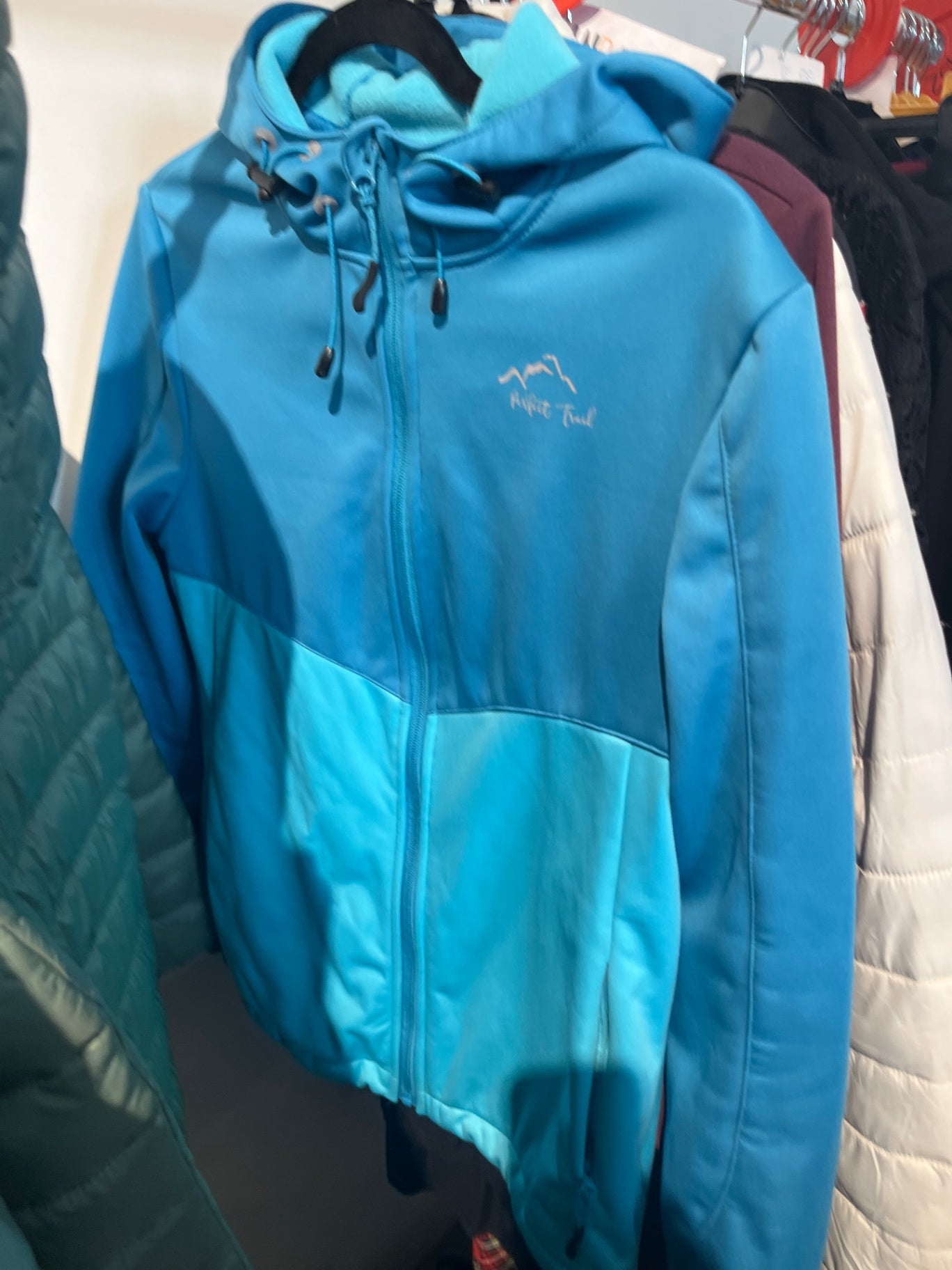 FLECK! Crivit Jacke Blau Gr.: M