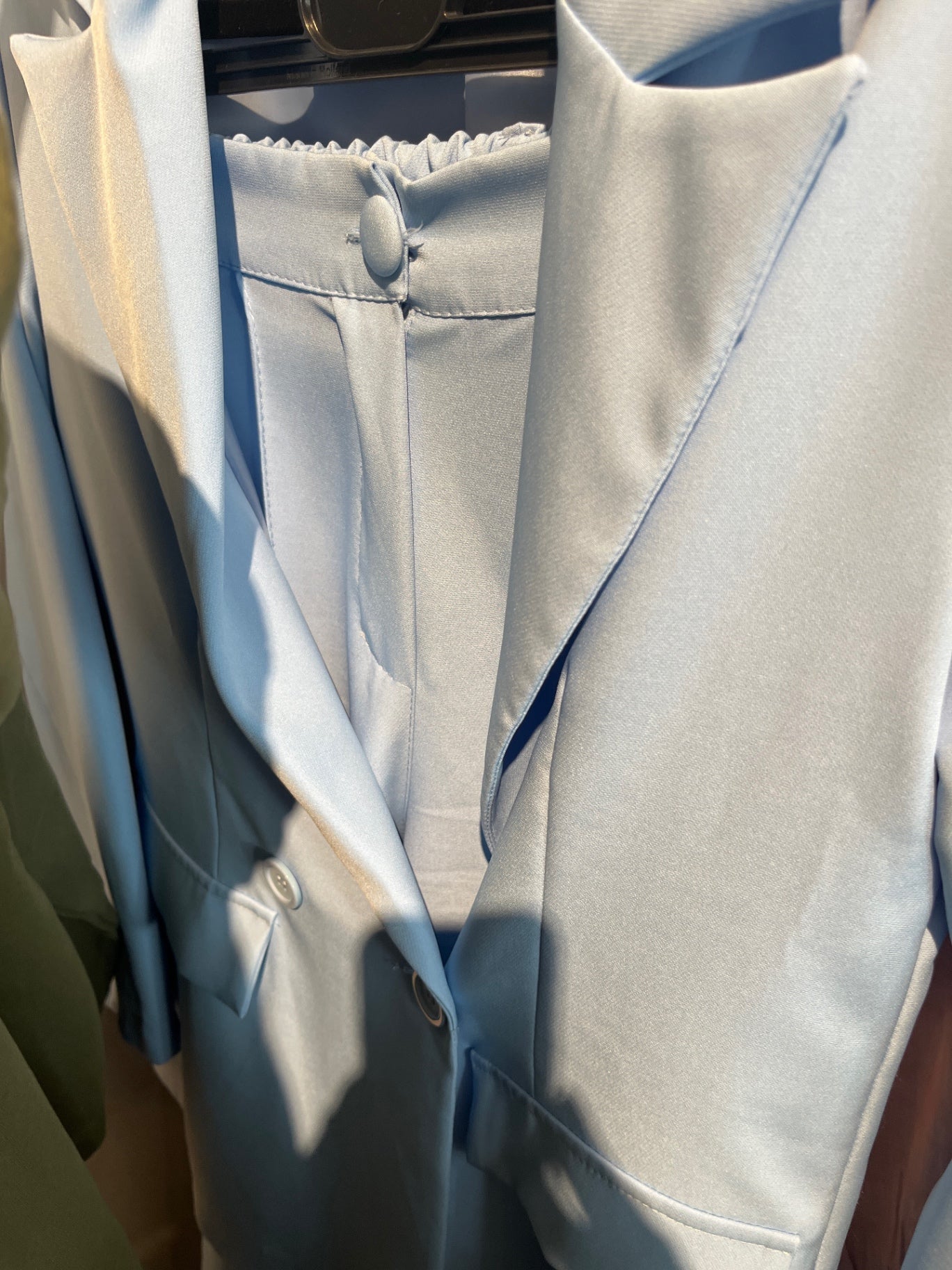 Glamm.label Stoffhose Hellblau Gr.: S