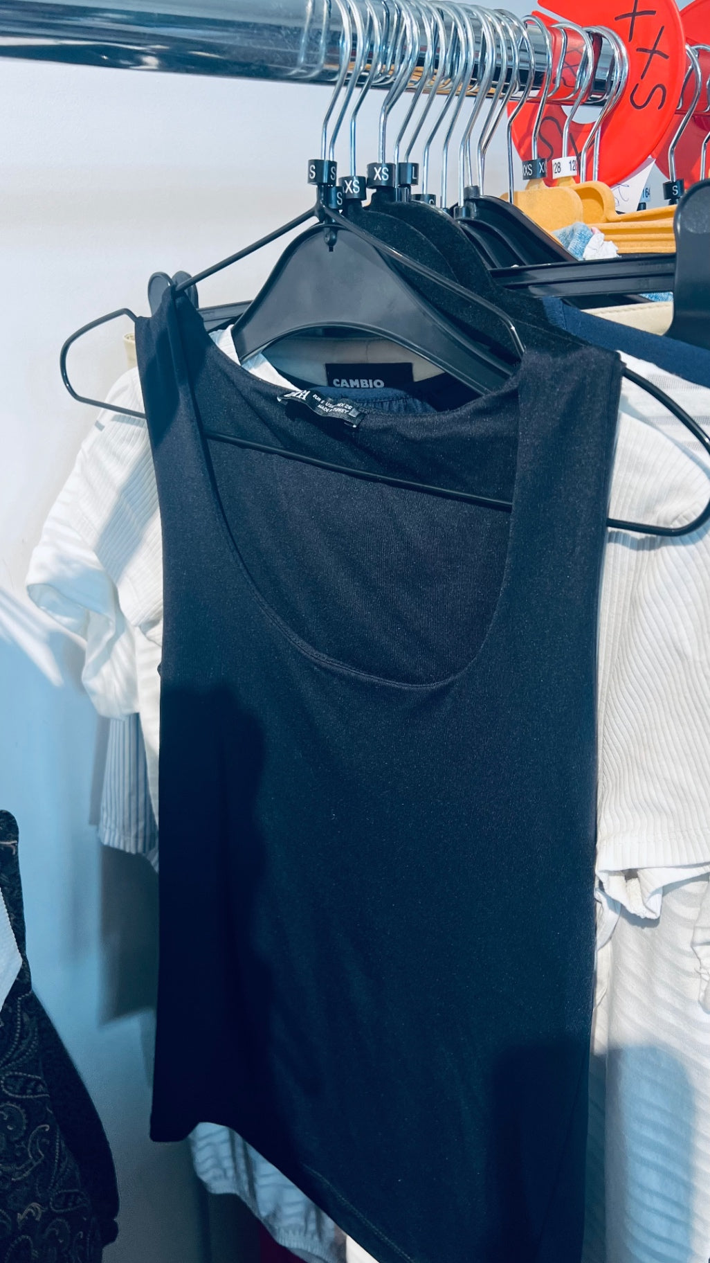 Zara Top Schwarz Gr.: M