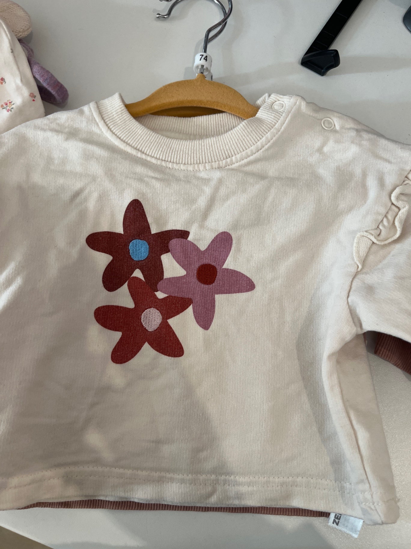 Zeemann Sweatshirt Beige Gr.: 74