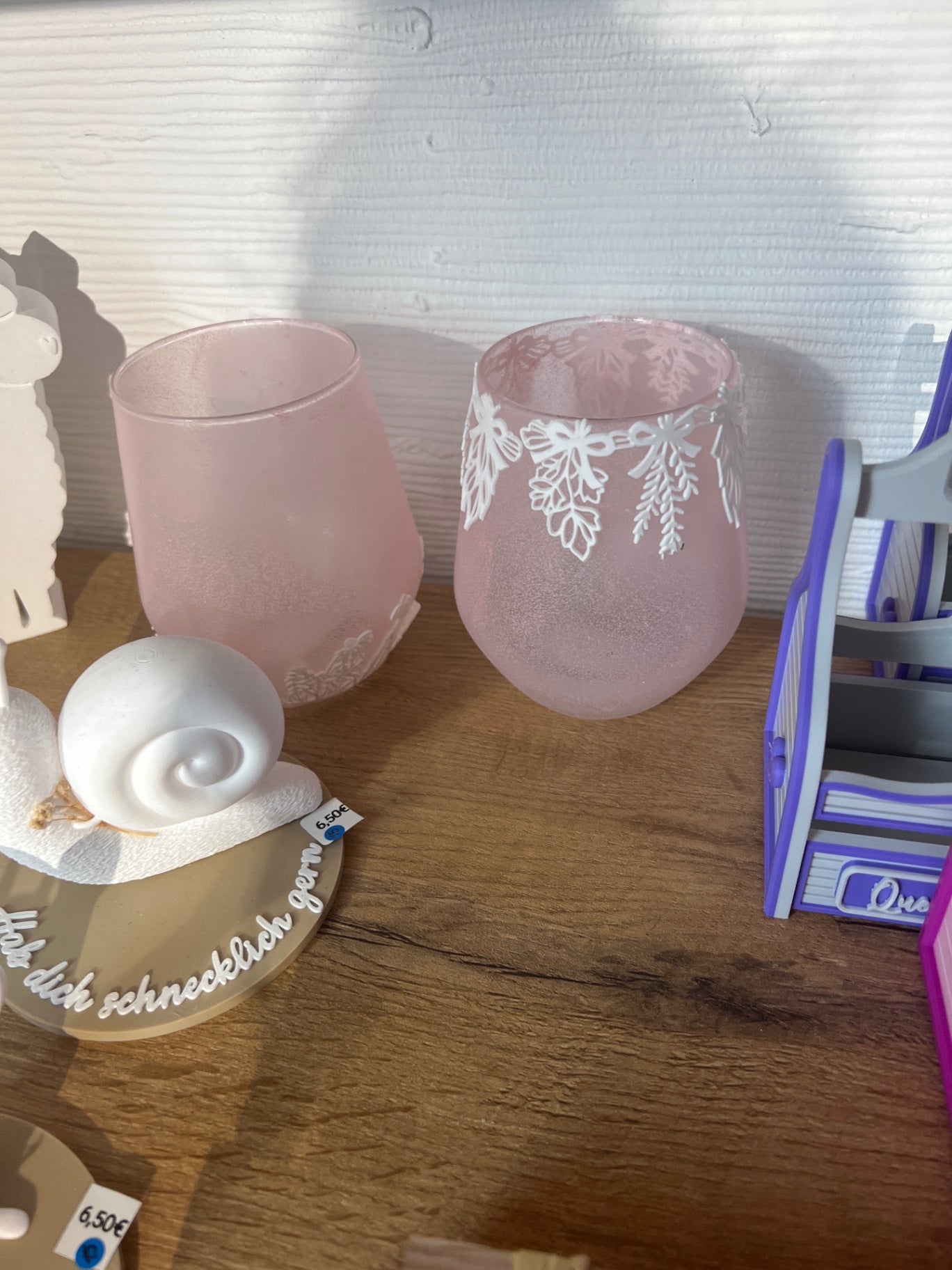 DEKOLABOR Deko-Glas Pink 