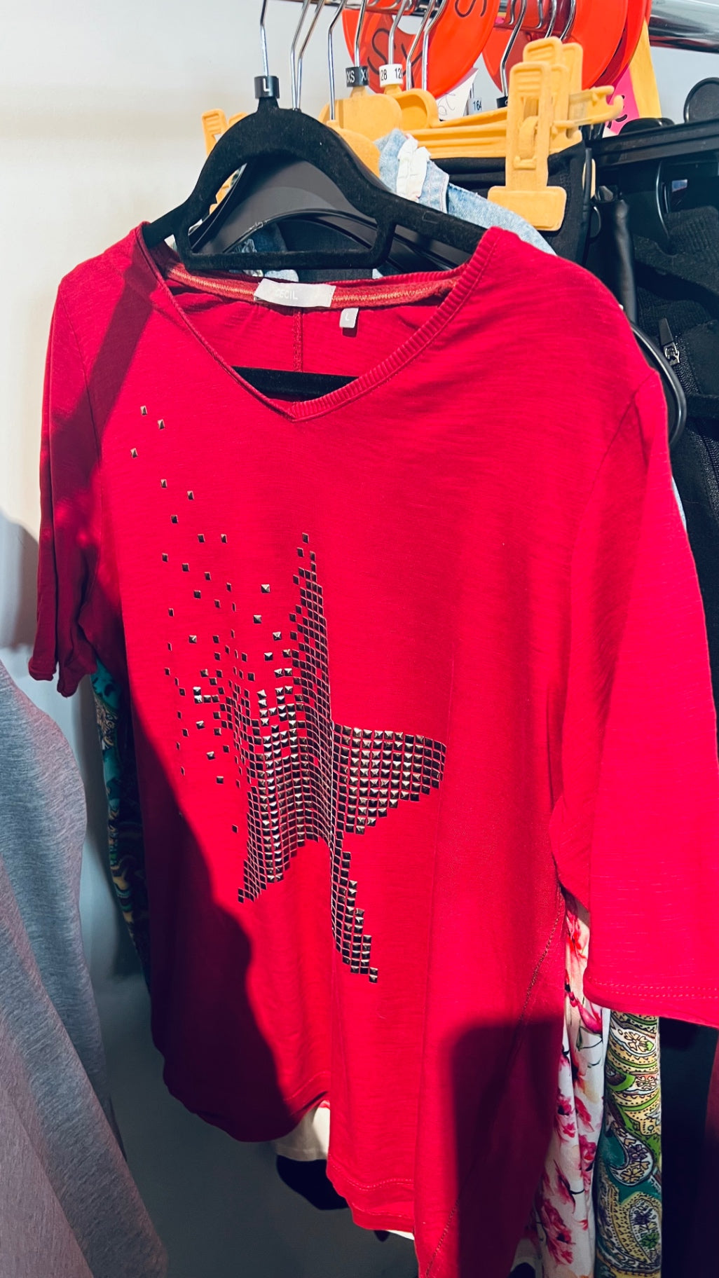 Cecil T-Shirt Rot Gr.: L