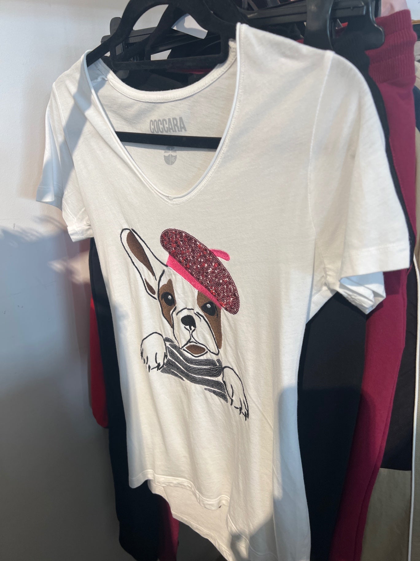 Coccara T-Shirt Weiß Gr.: S