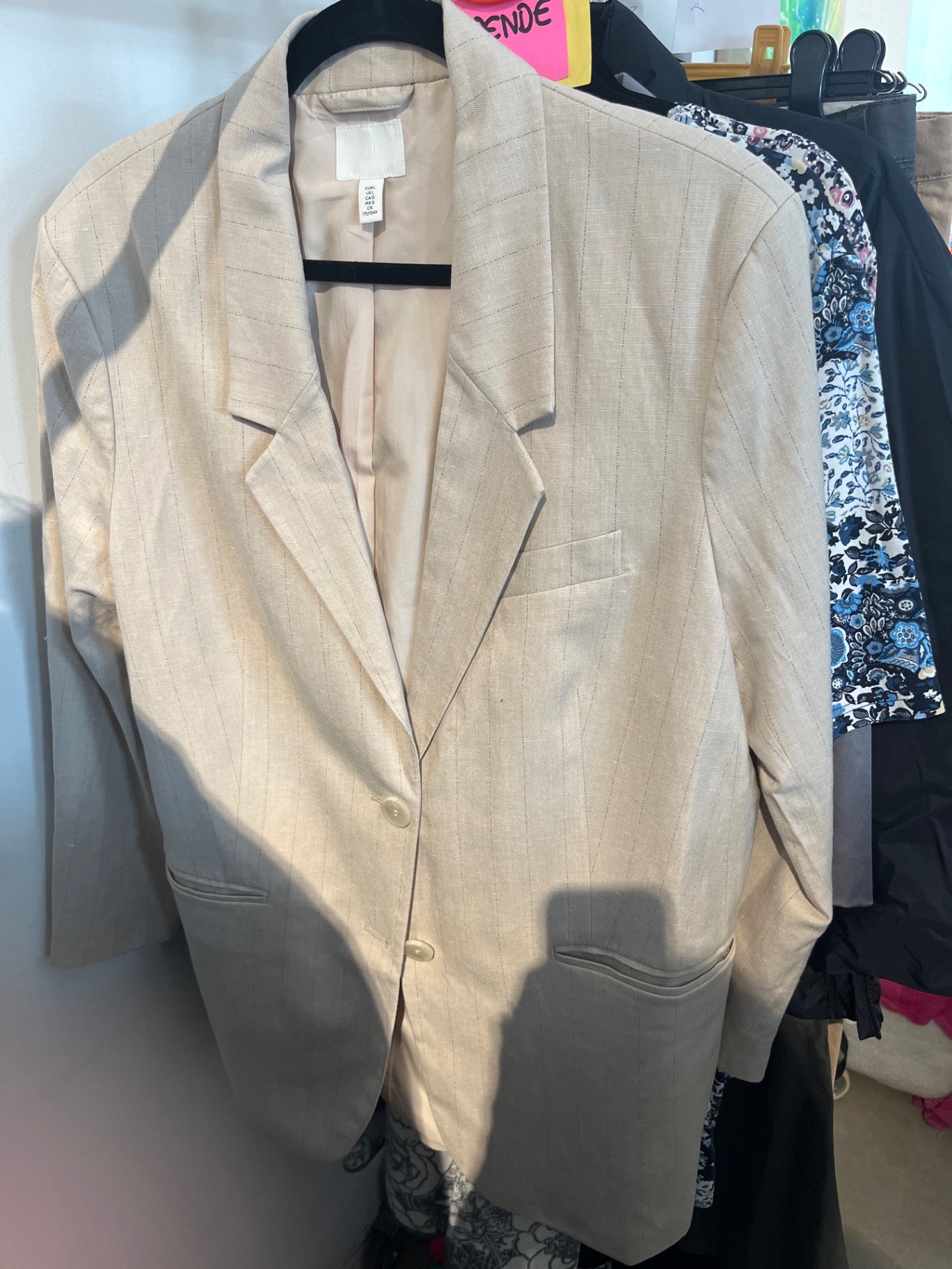 H&M Blazer Beige Gr.: L