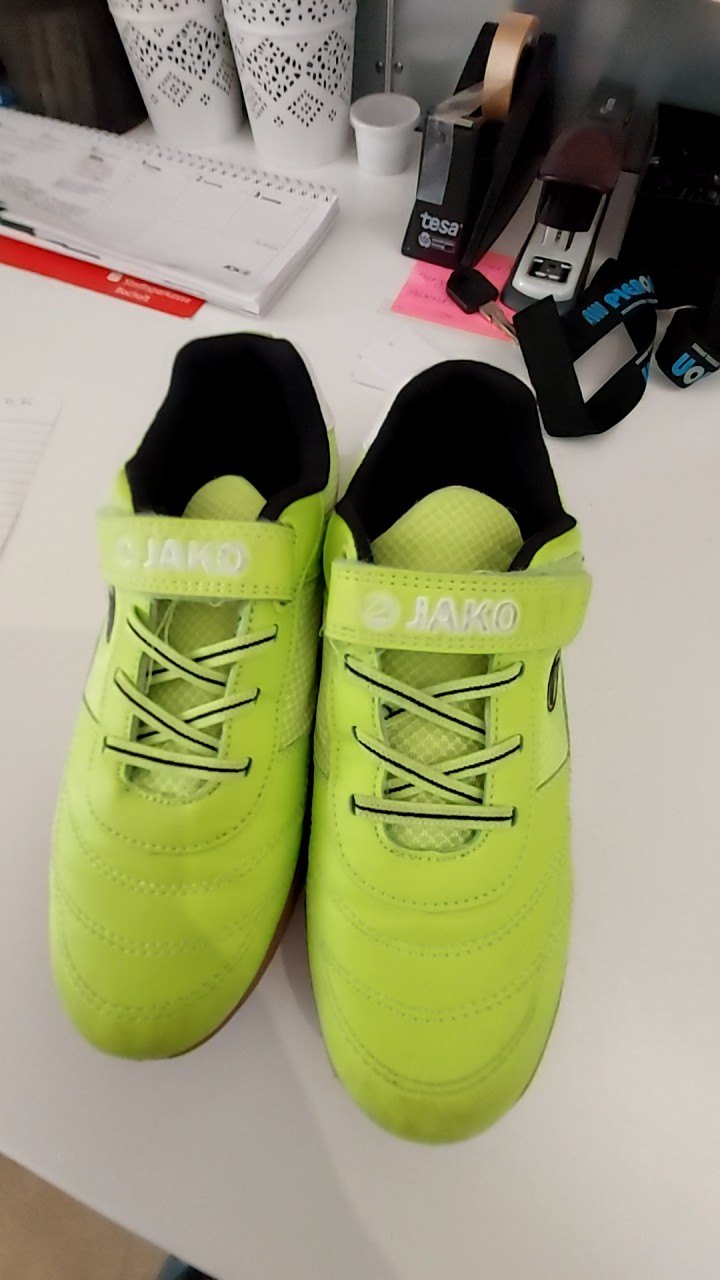 JAKO Sportschuhe Neongelb Gr.: 34