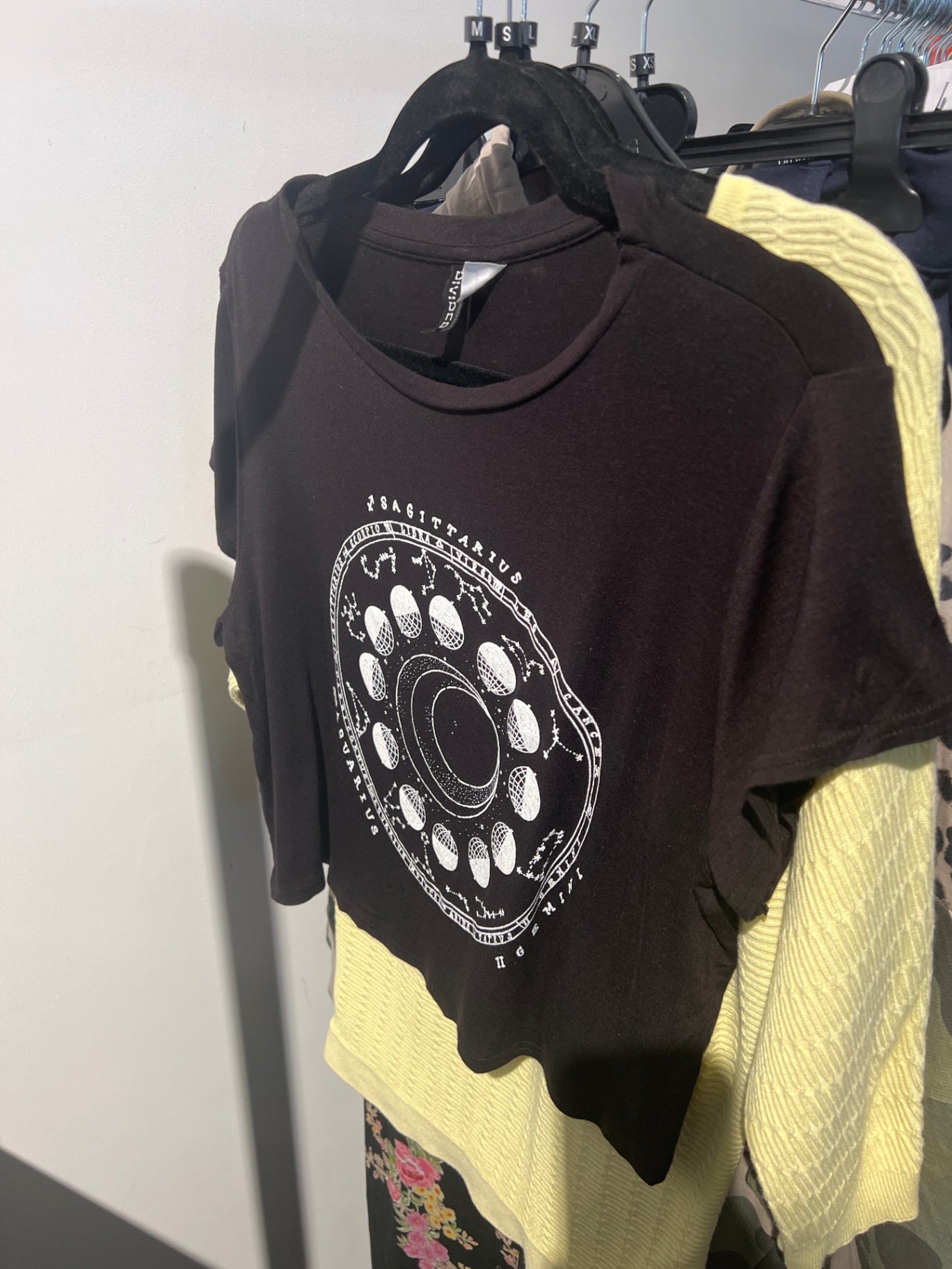 H&M T-Shirt Schwarz Gr.: M