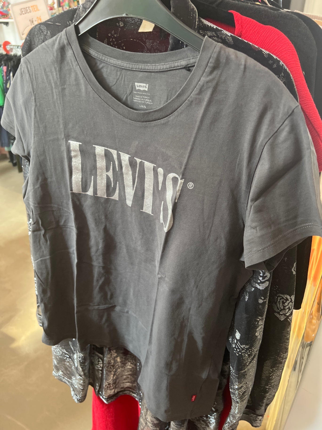 Levi's T-Shirt Grau Gr.: L