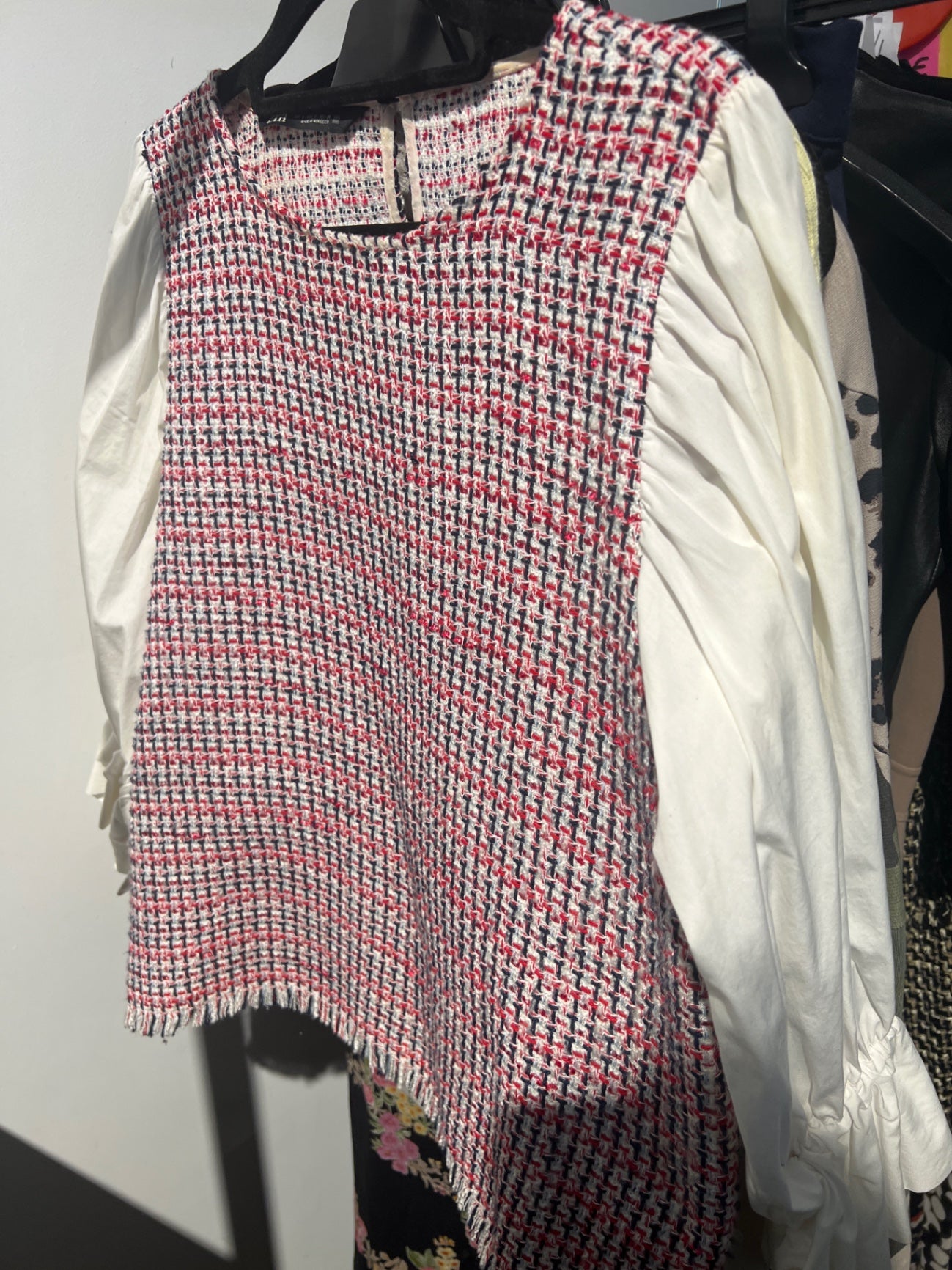 Zara Bluse Mehrfarbig Gr.: S