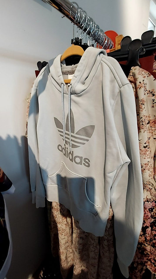 adidas Hoodie Hellblau Gr.: XS