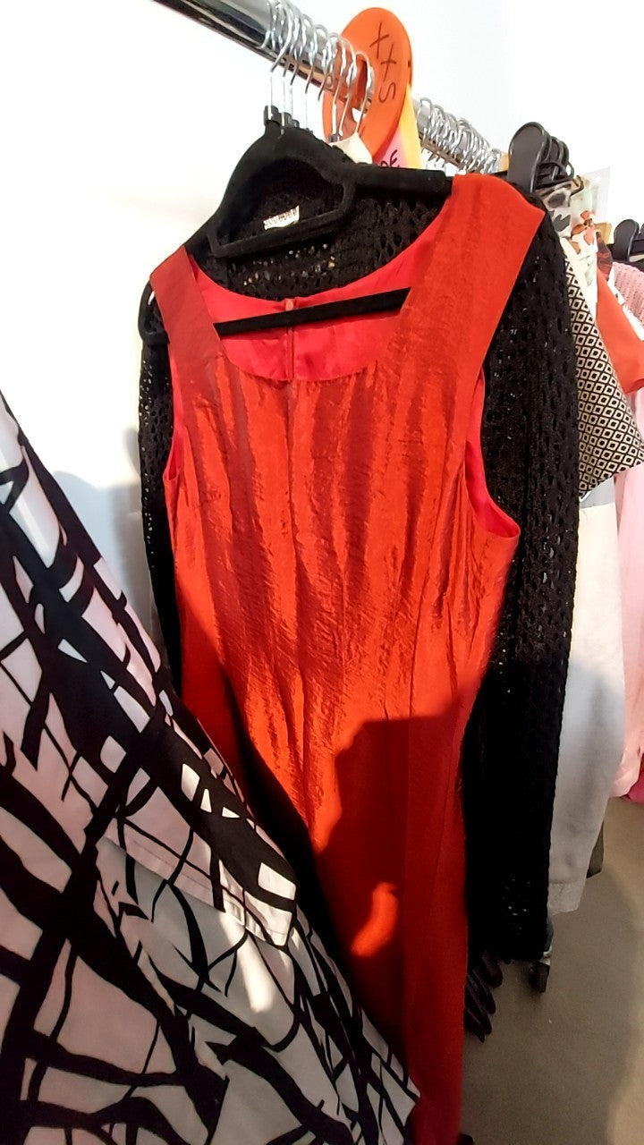 Kleid Rot Gr.: L