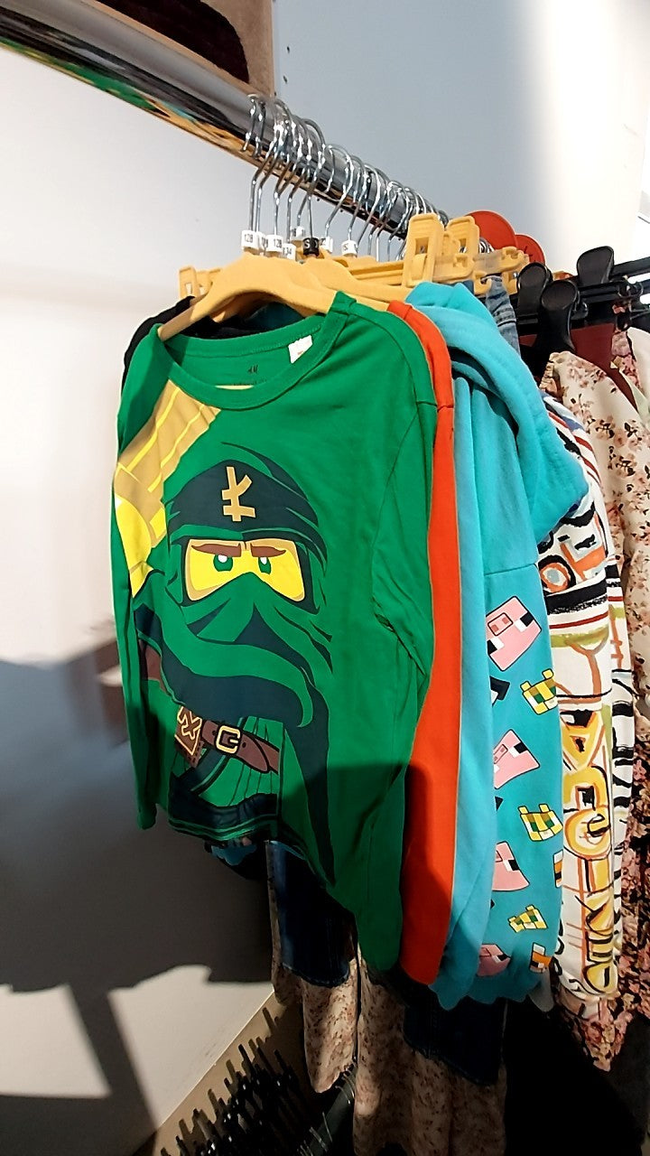 Lego Ninjago Langarmshirt Grün Gr.: 128