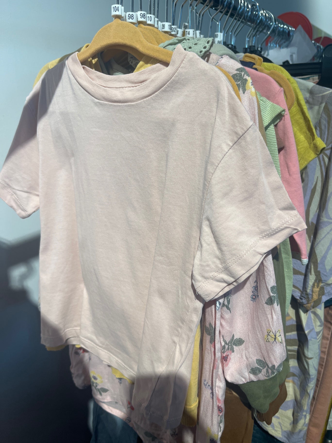 H&M T-Shirt Rosa Gr.: 104