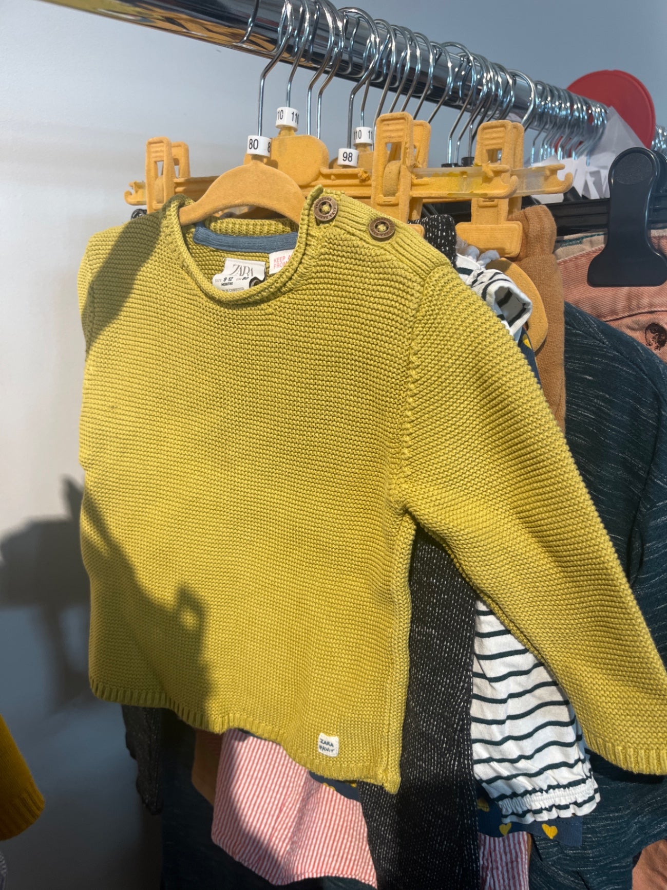 Zara Pullover Gelb Gr.: 80