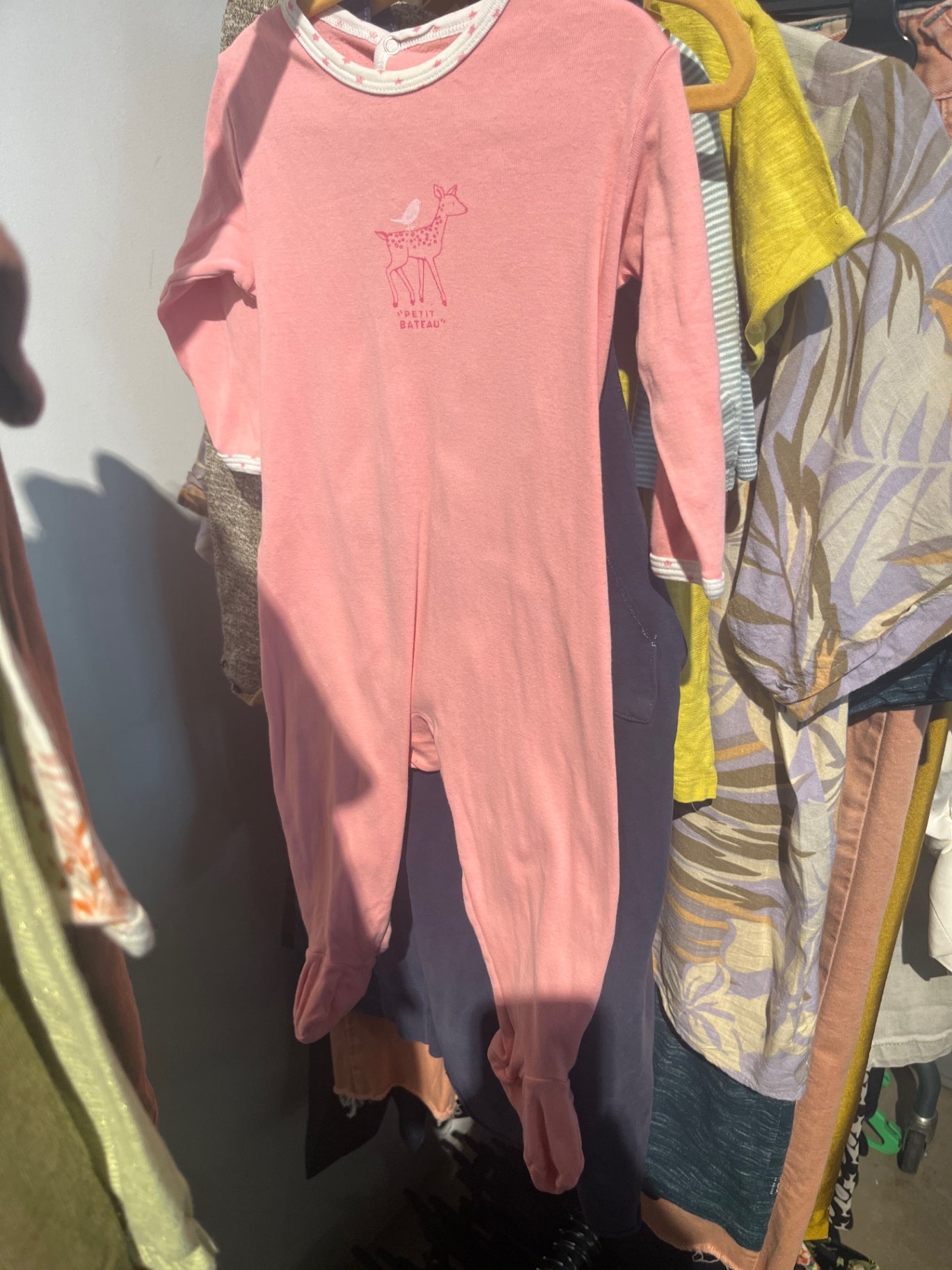 Petit Bateau Pyjama Pink Gr.: 74