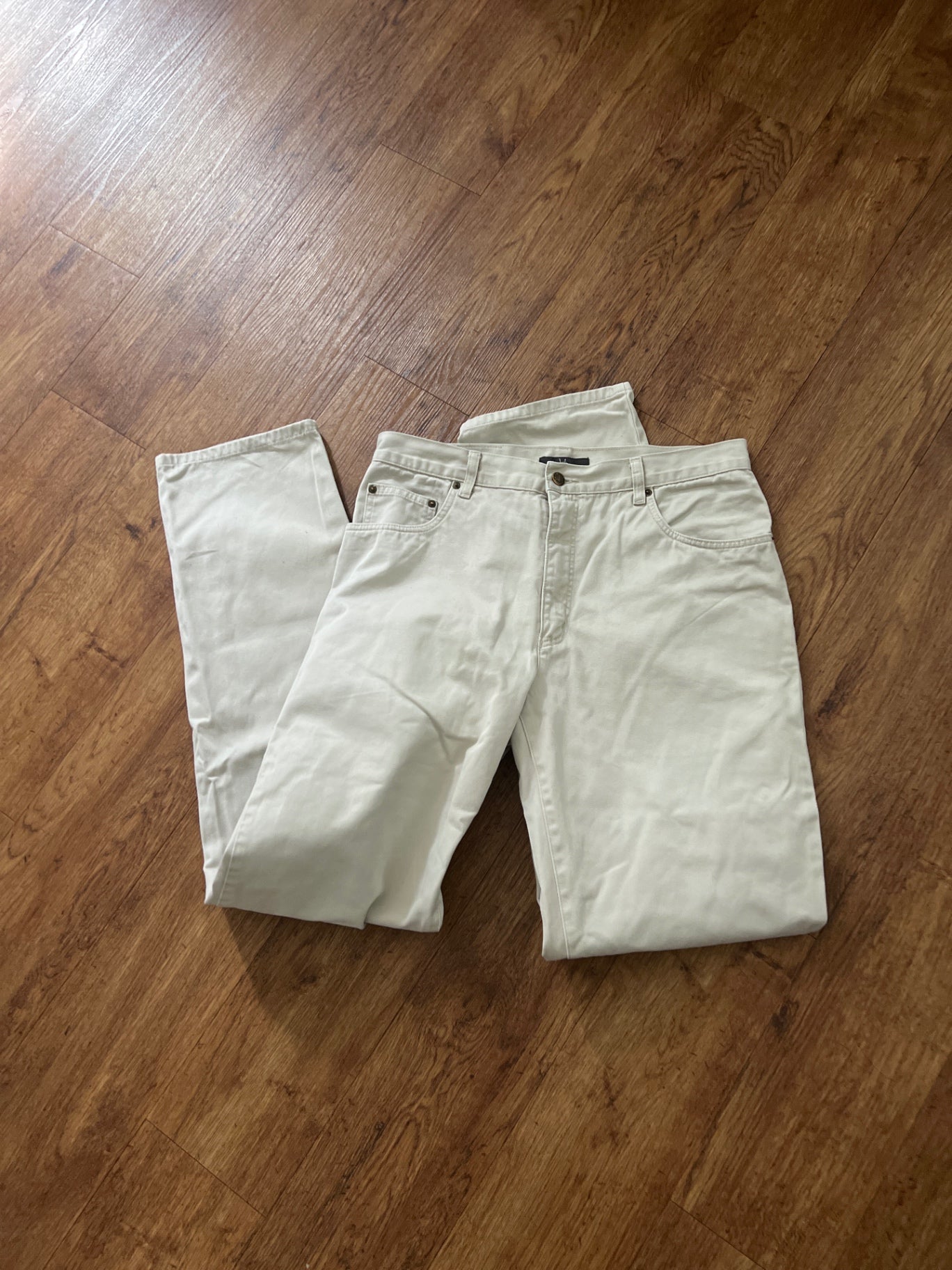 Emilio Sandrini Jeans Creme/Beige Gr.: 34/36
