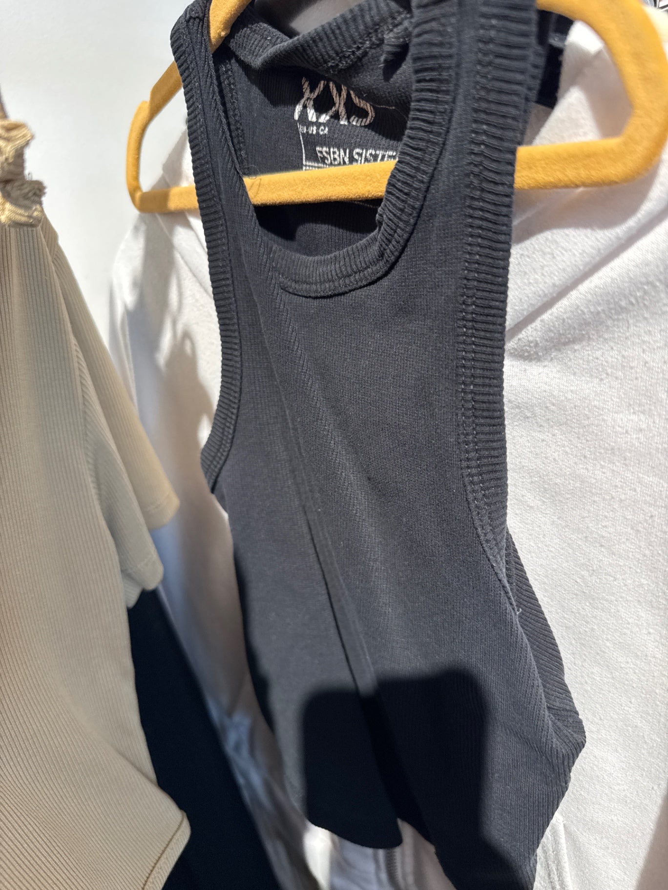 FSBN Sister Top Schwarz Gr.: Xxs