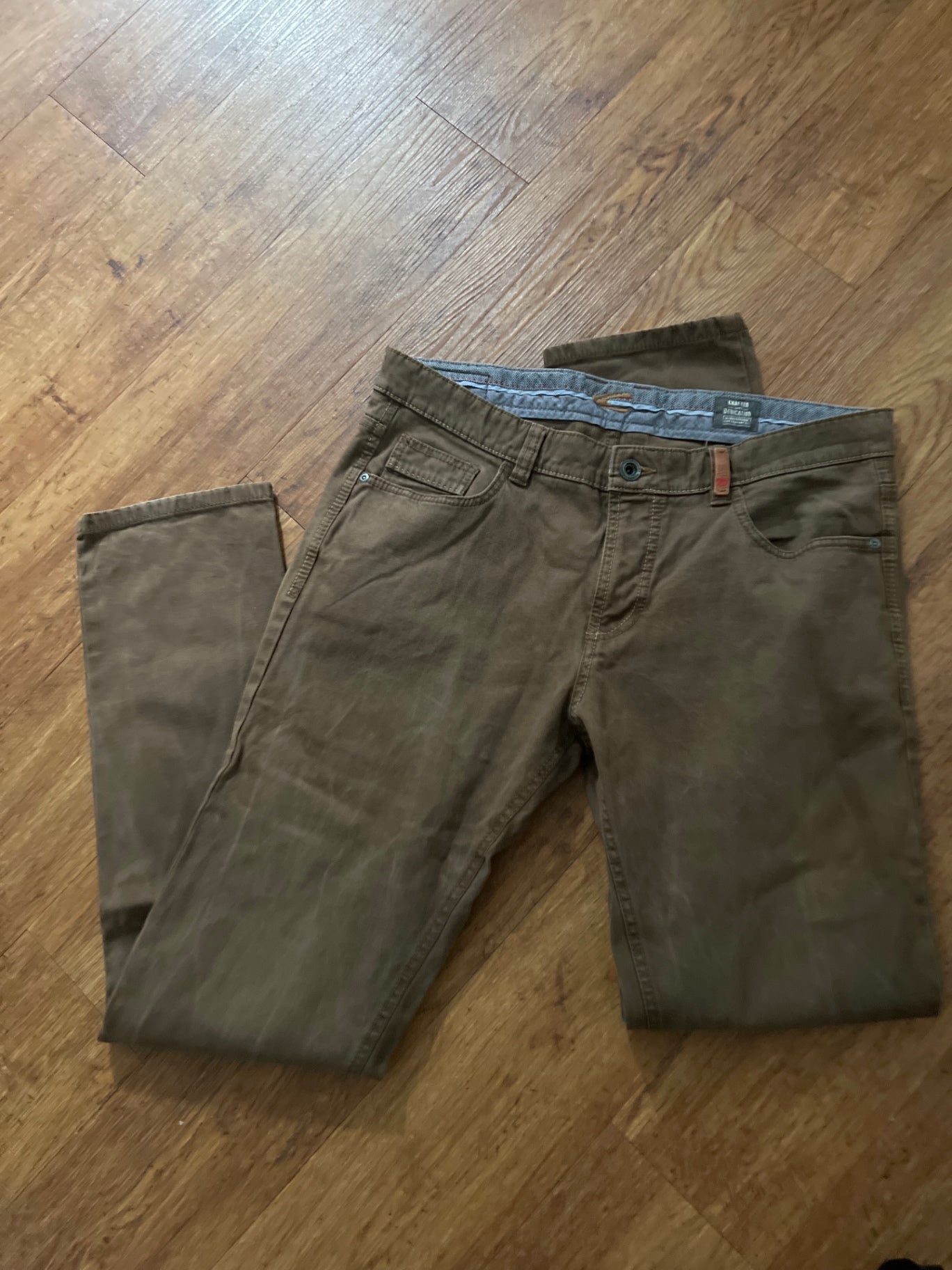 Camel Active Jeans Olivgrün Gr.: 36/36