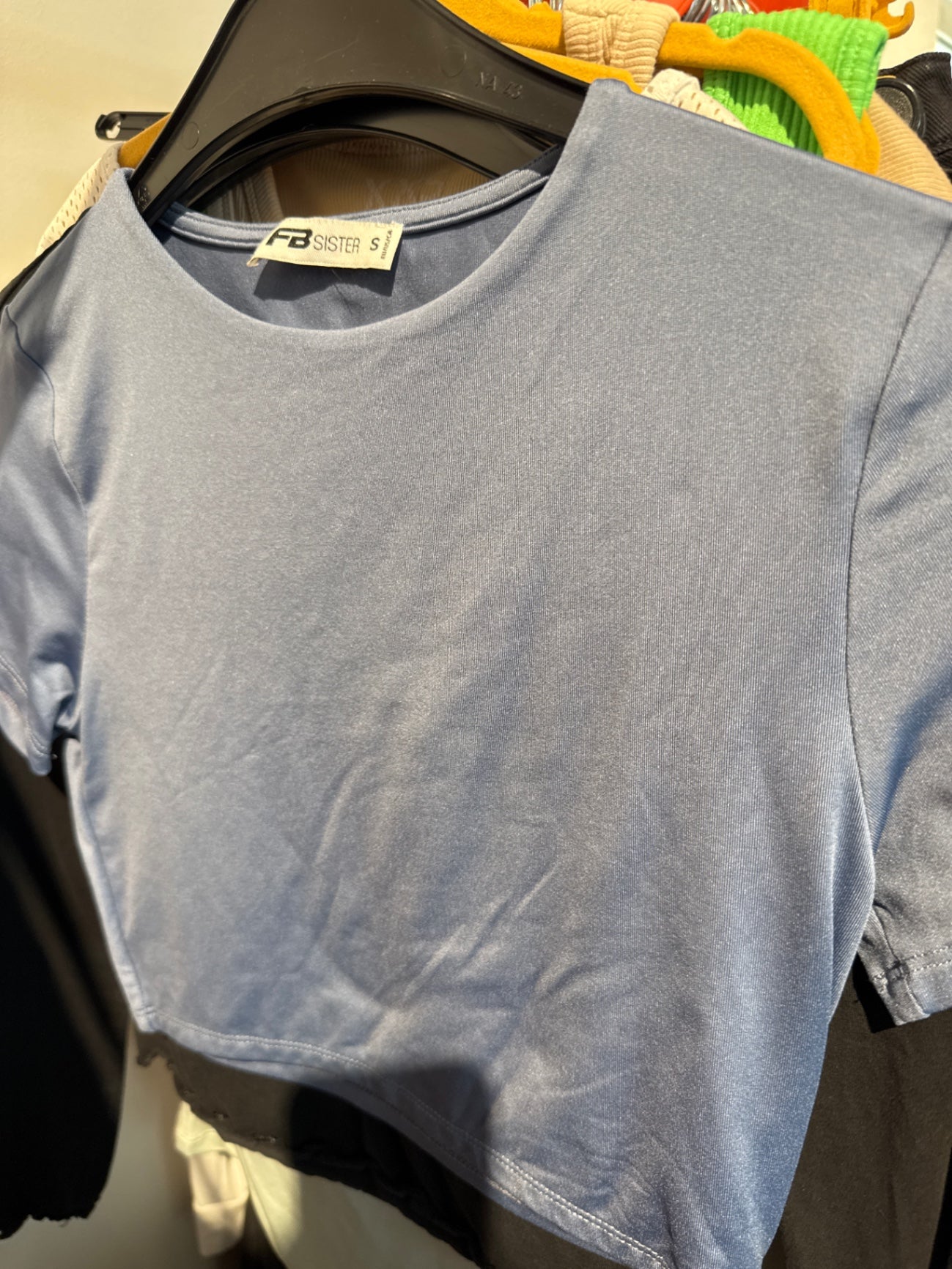 FB Sister Oberteil Hellblau Gr.: S
