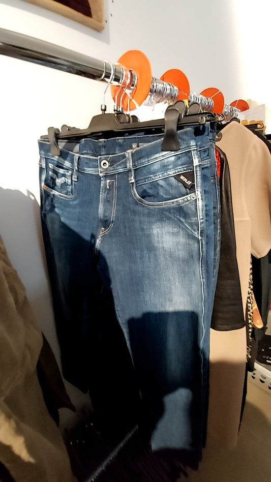 Replay Jeans Blau Gr.: 32