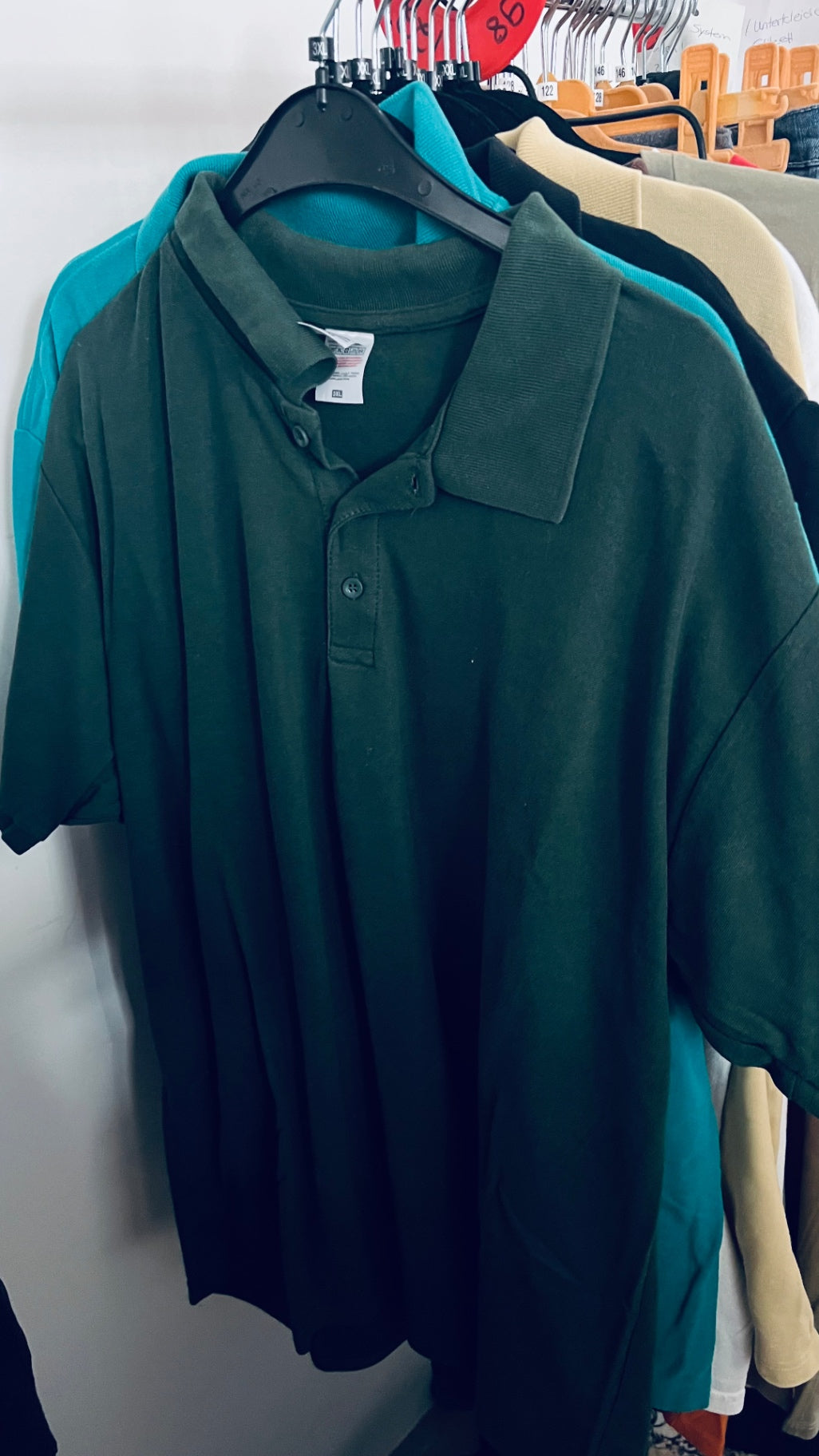FOTL Poloshirt Dunkelgrün Gr.: XXL