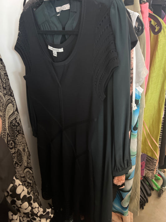 Diane v. Fürstenberg Kleid Schwarz Gr.: M