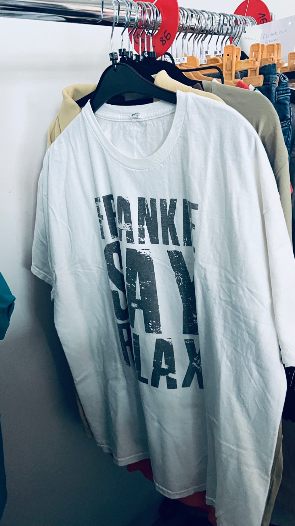 T-Shirt Weiß Gr.: XXL