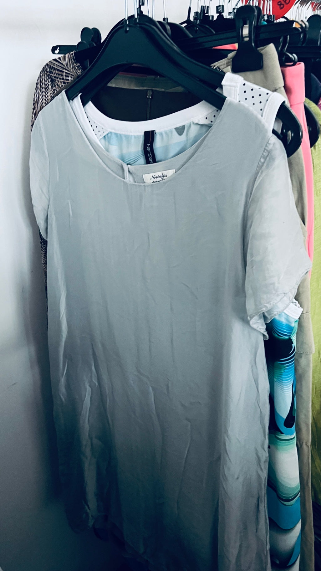 Nostalgia Kleid Grau Gr.: M
