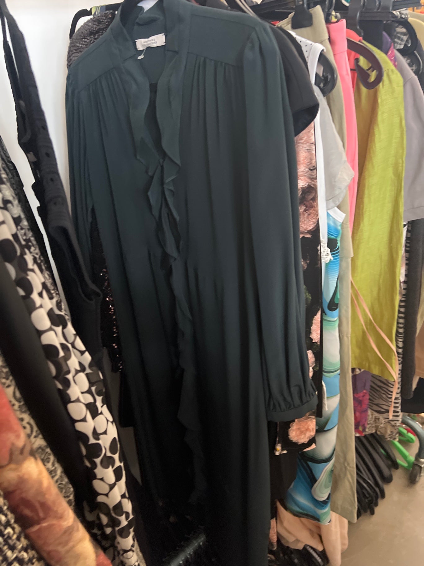 Dorothee Schumacher Blusenkleid Dunkelgrau Gr.: M