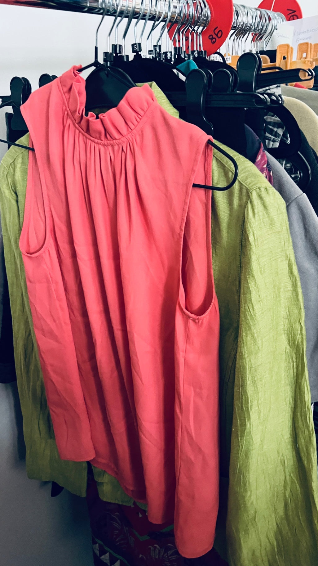 Esprit Blusentop Koralle Gr.: XS