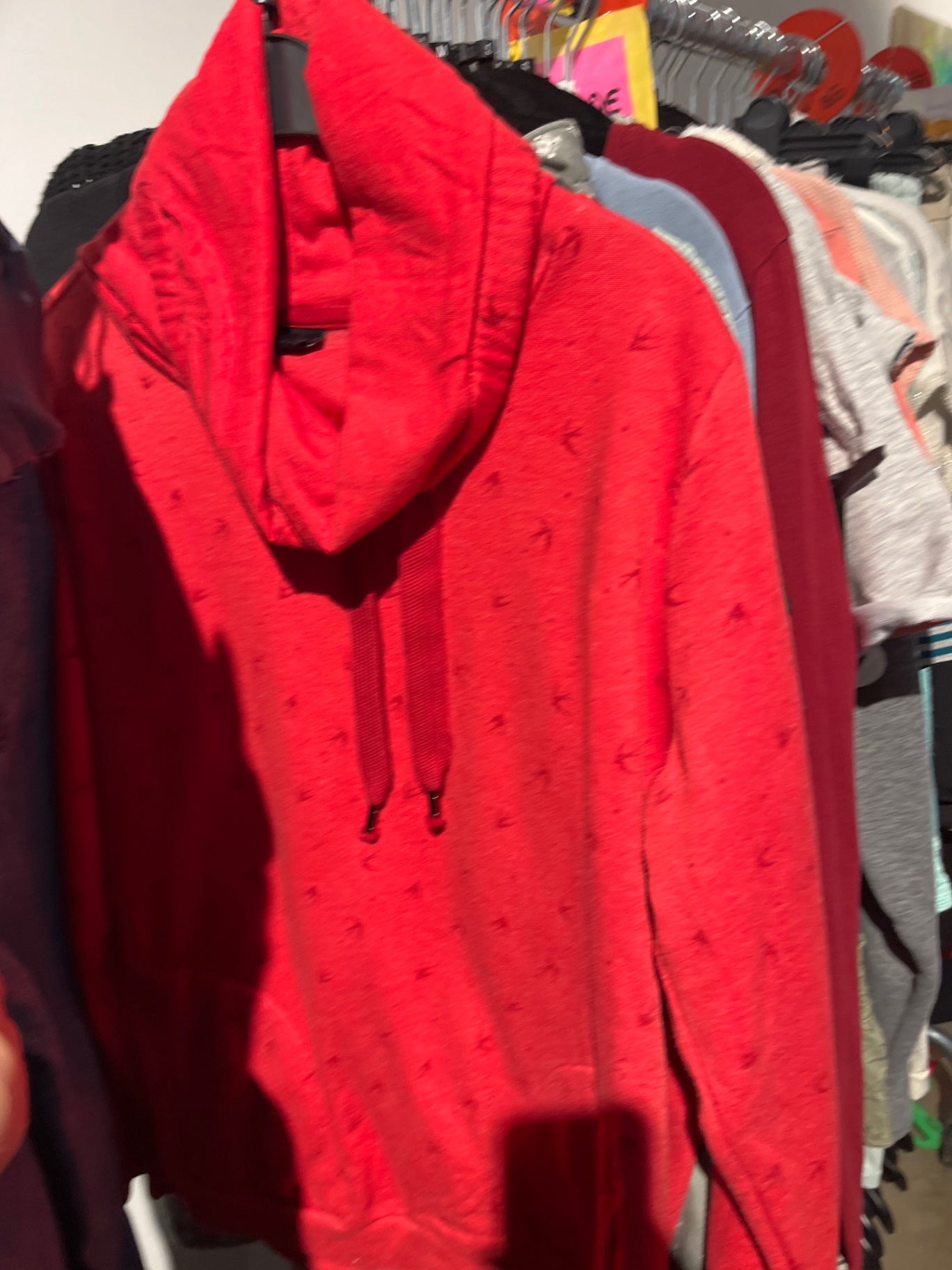 Gina Hoodie Rot Gr.: L