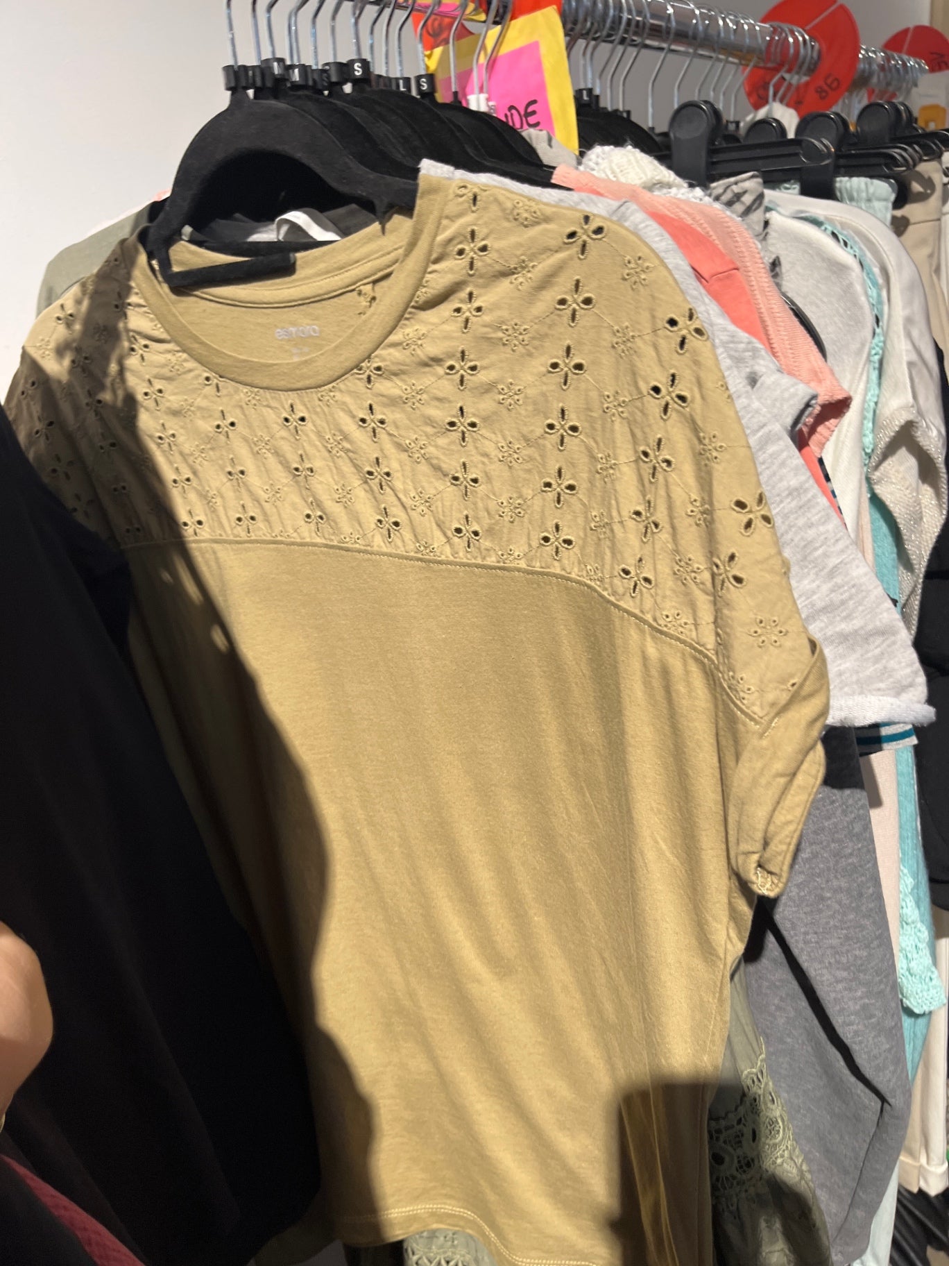 ESMARA T-Shirt Grün Gr.: M