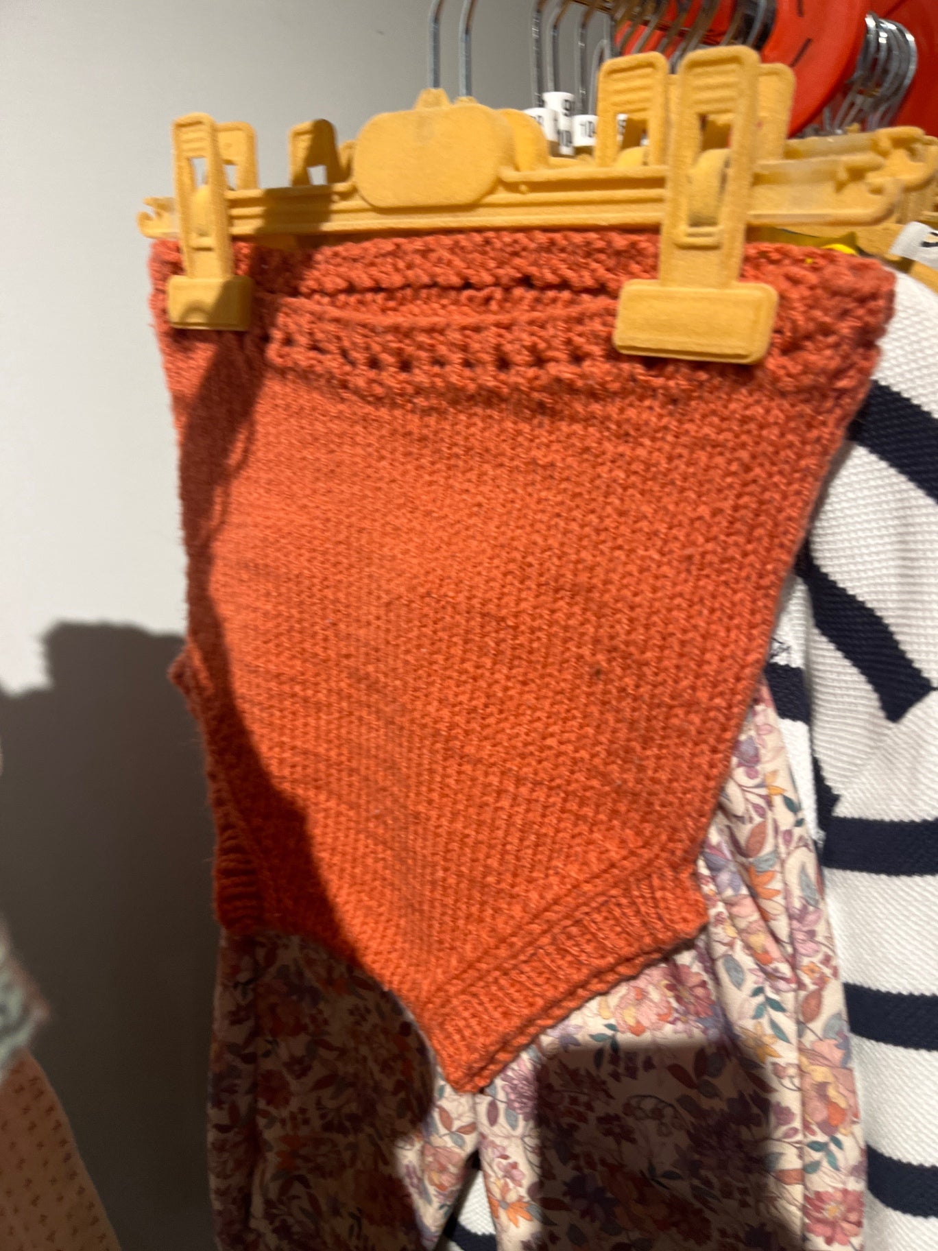 Handmade Wollhose Orange 